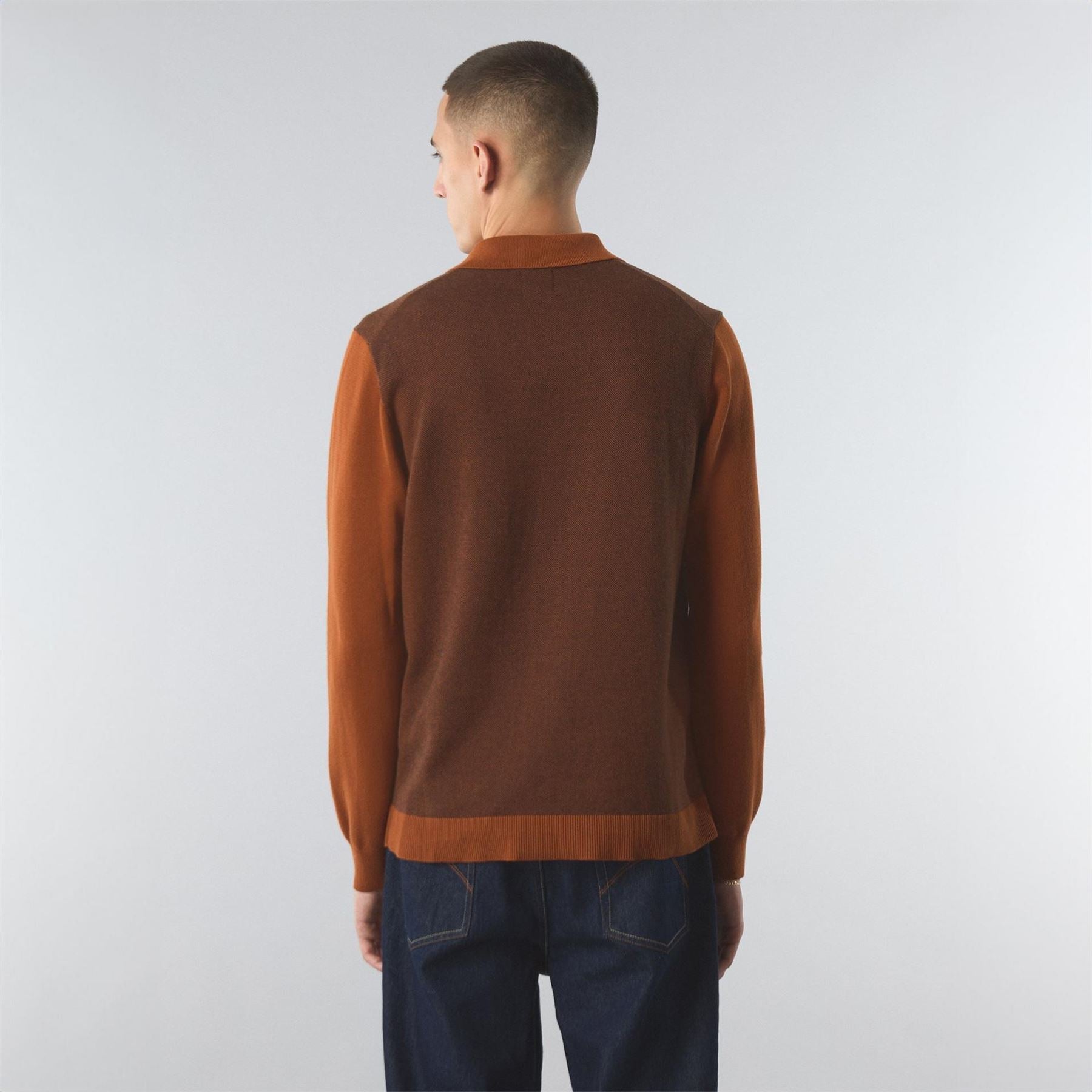 Pretty Green Roxy Knit Long Sleeve Regular Fit Shirt