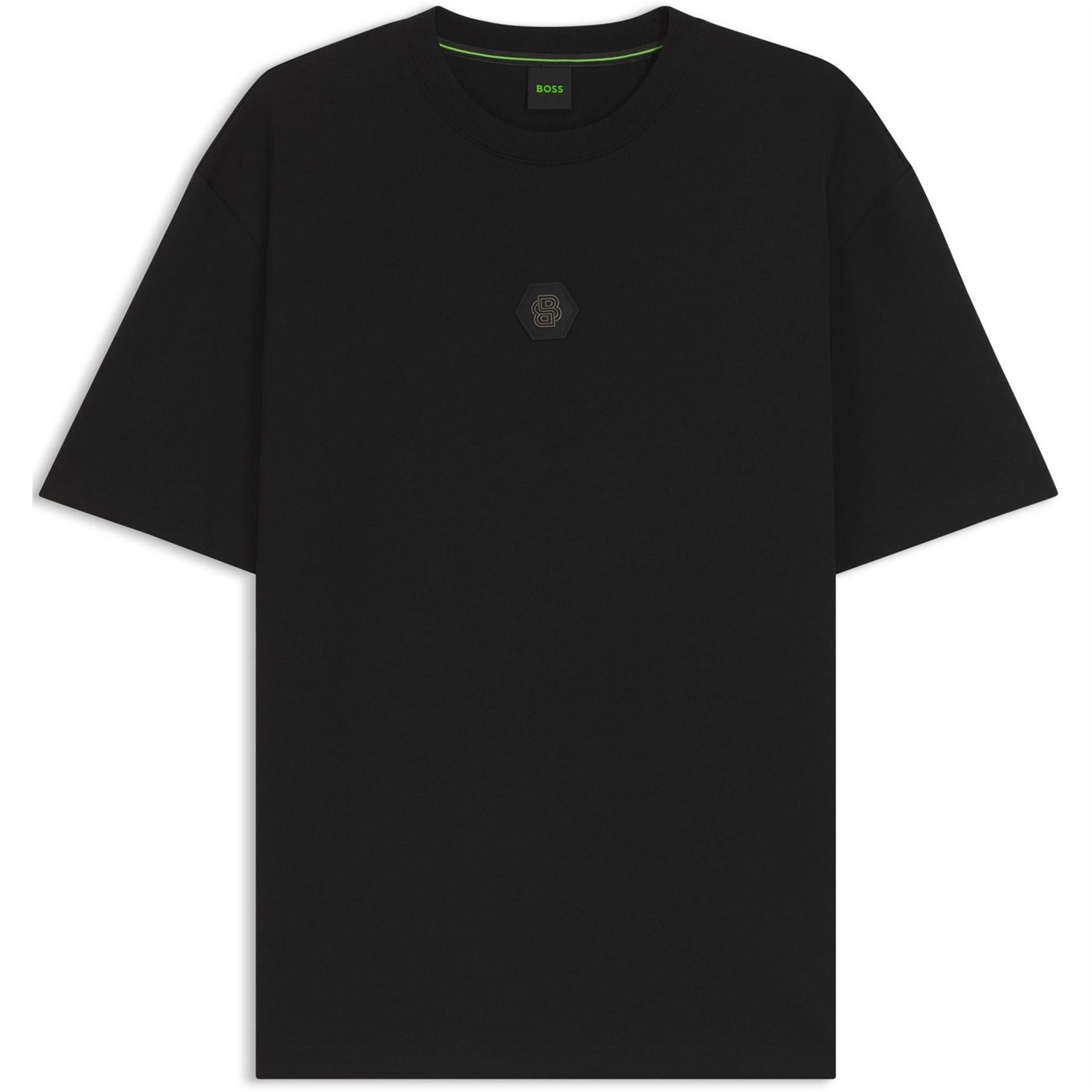 Boss Future Green Cotton Short Sleeve Oversized T Shirt