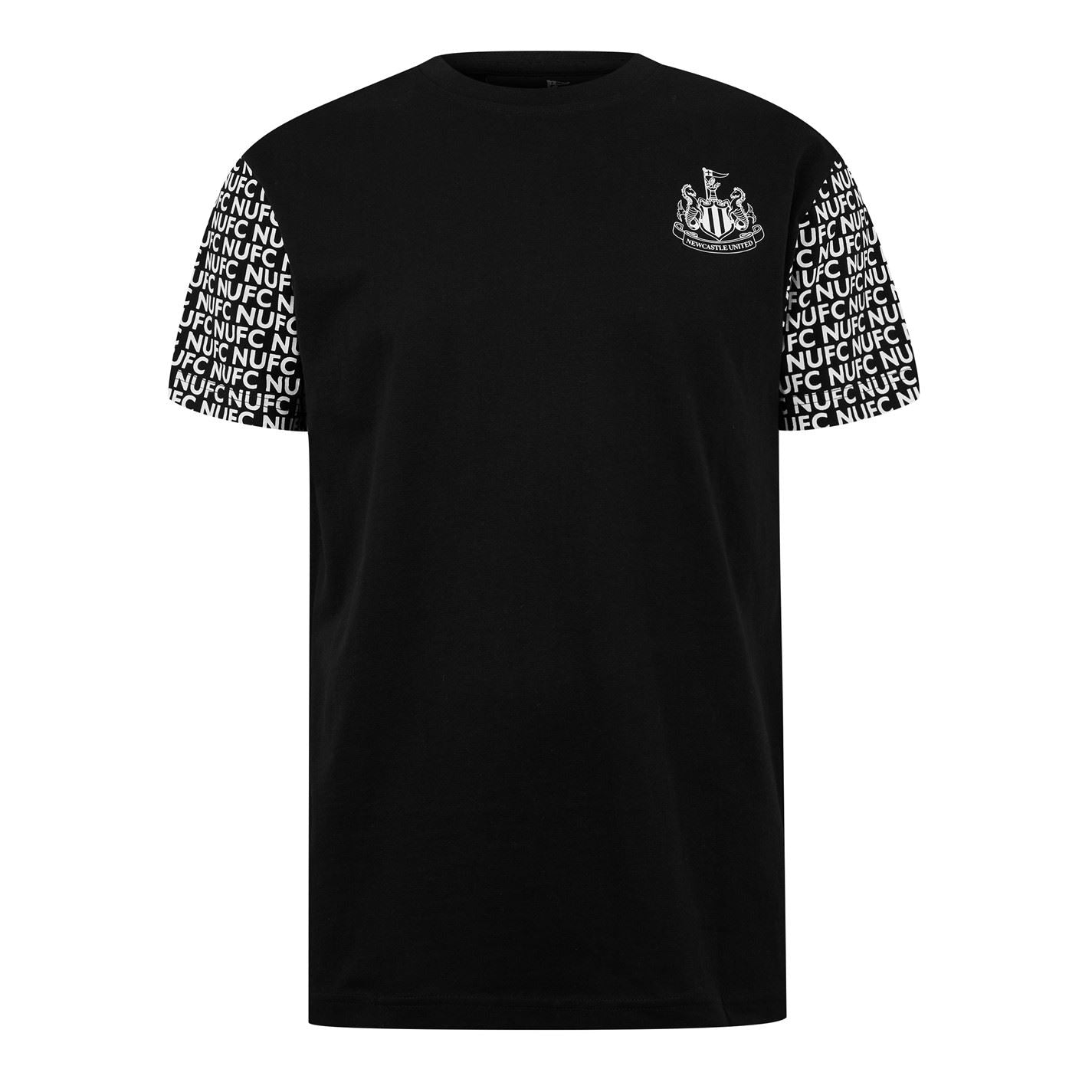 Source Lab Mens Newcastle United Graphic T-Shirt