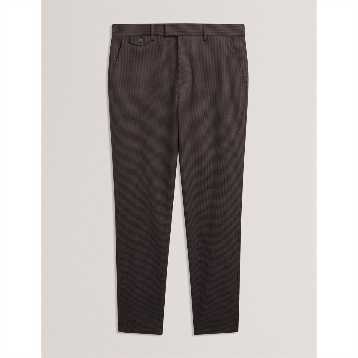Ted Baker Houndstooth Slim Fit Trousers