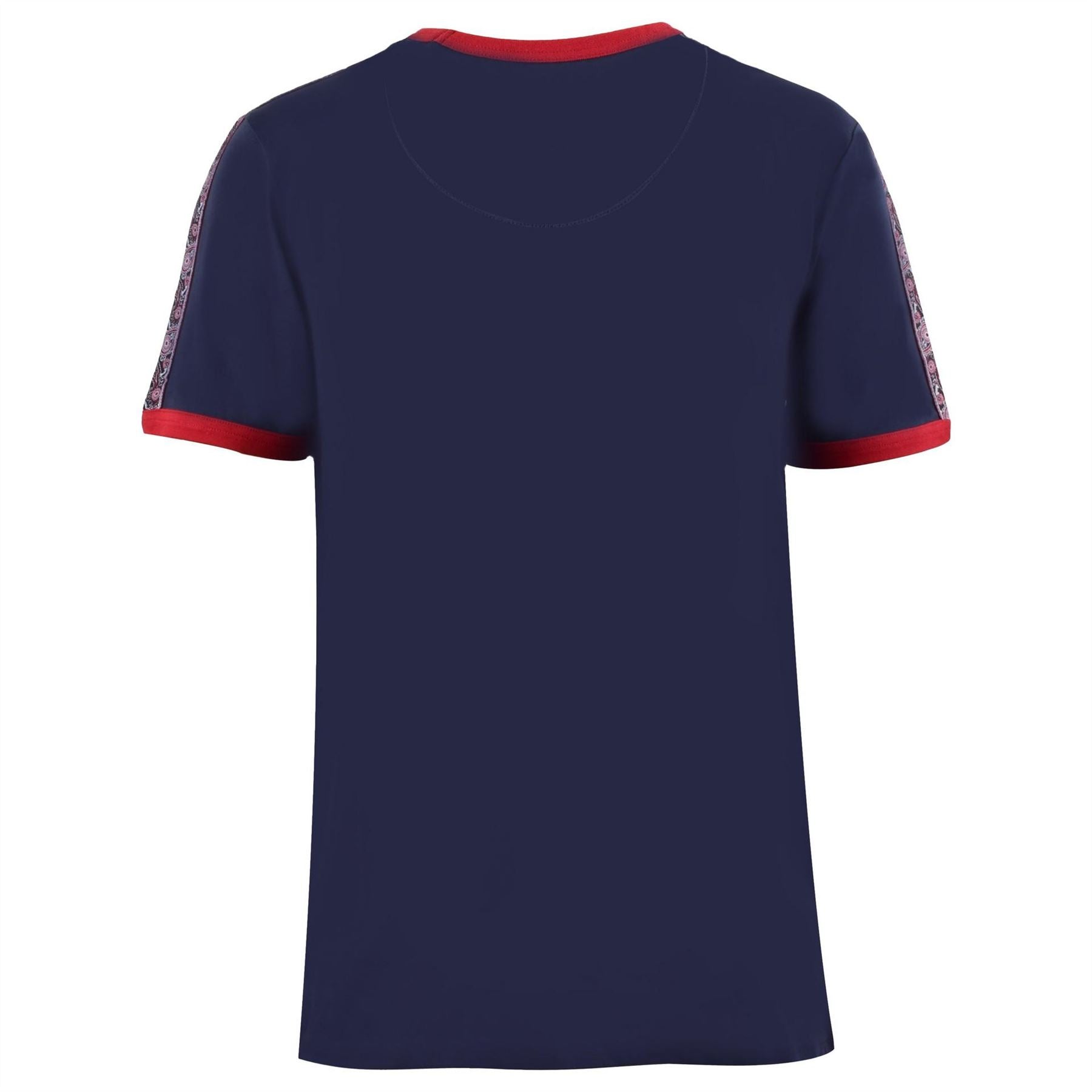 Pretty Green Eclipse Tape Regular Fit T-Shirt