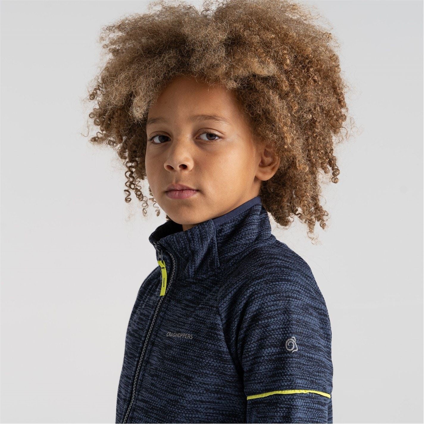 Craghoppers Kids Crag Nico Hooded Full Zip Fleece