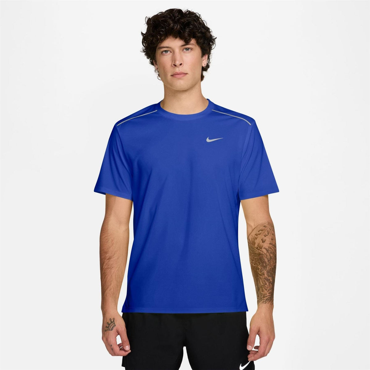 Nike Mens Drifit Miler Running Top