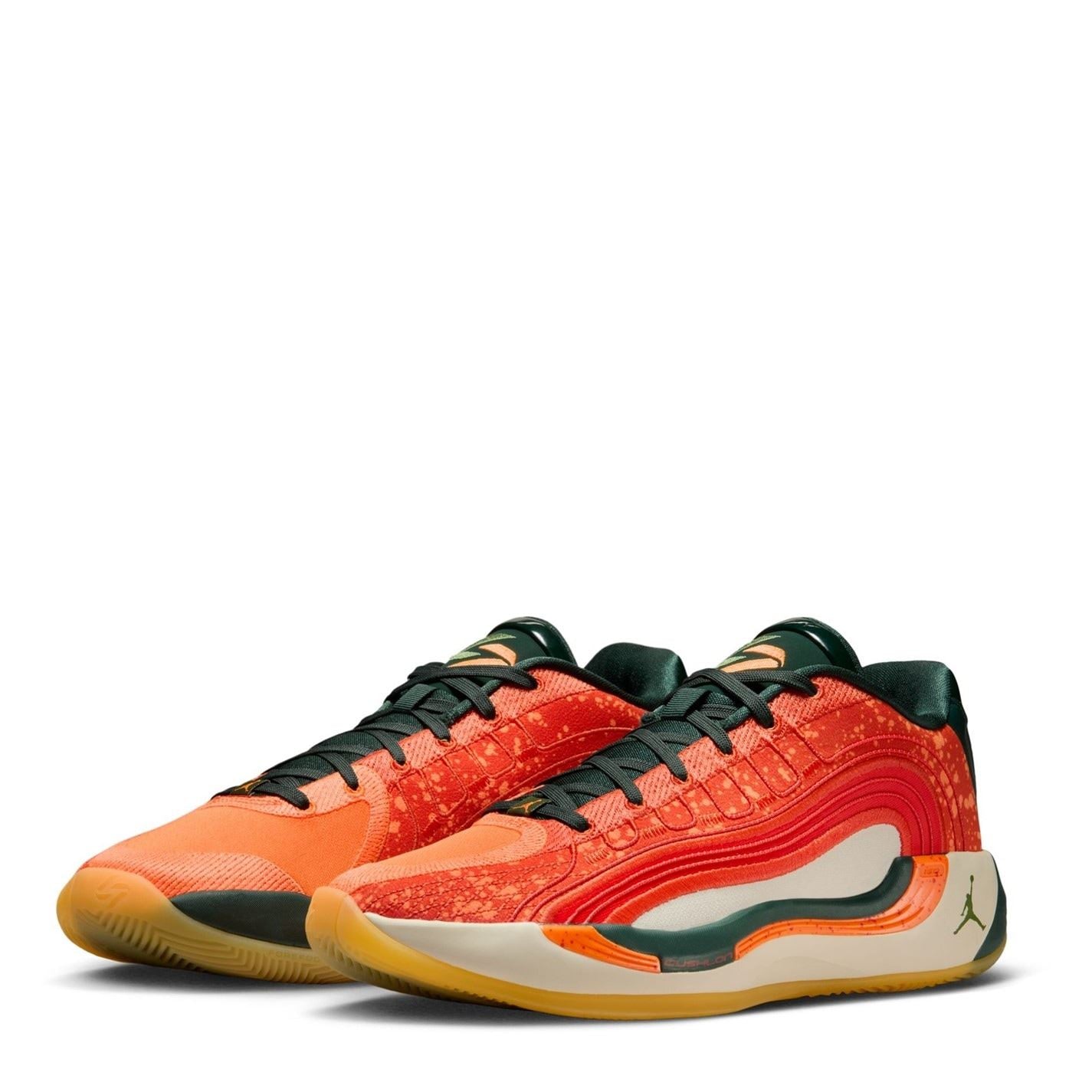 Air Jordan Luka 4 Low Top Round Toe Flat Heel Sneakers