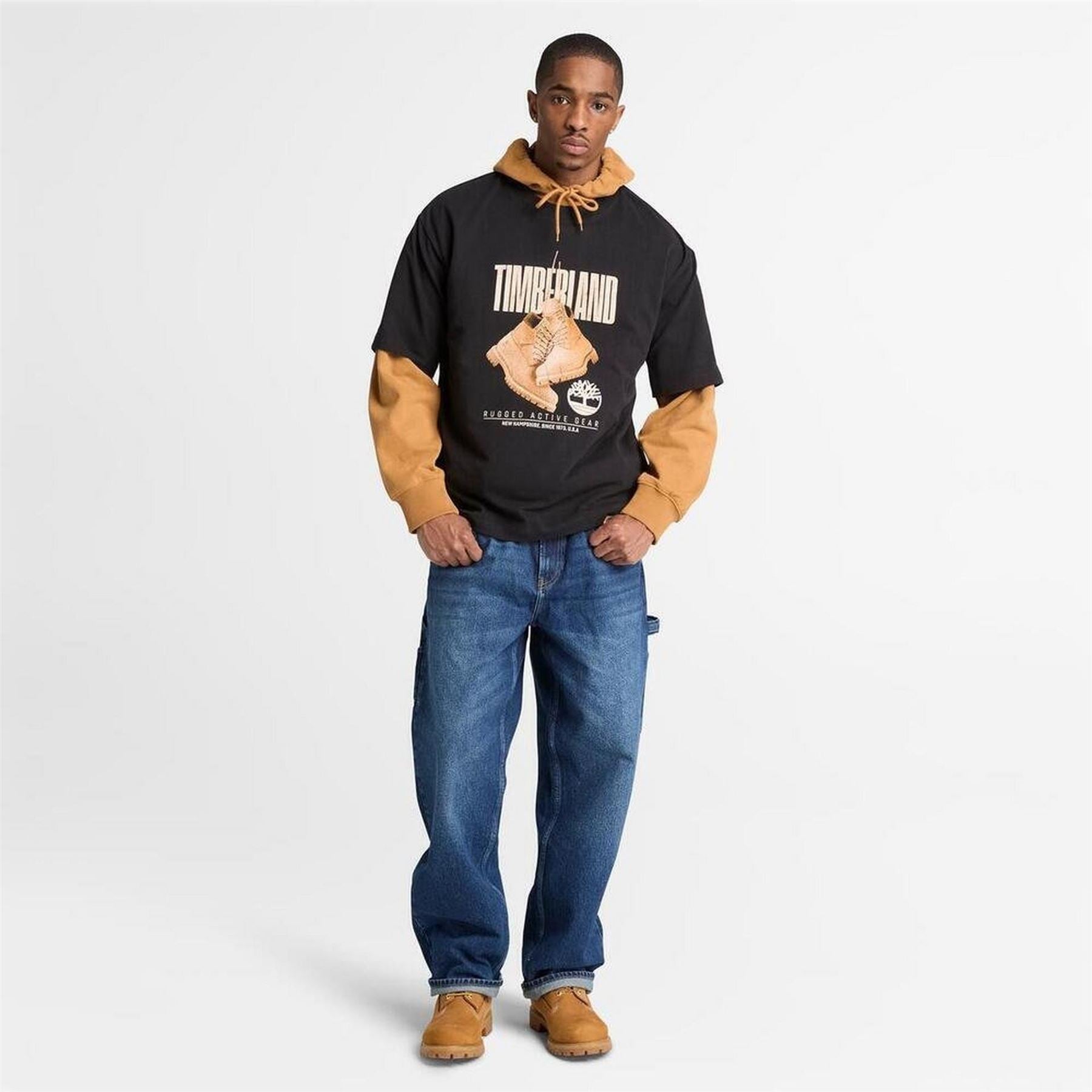 Timberland Graphic Cotton T-Shirt