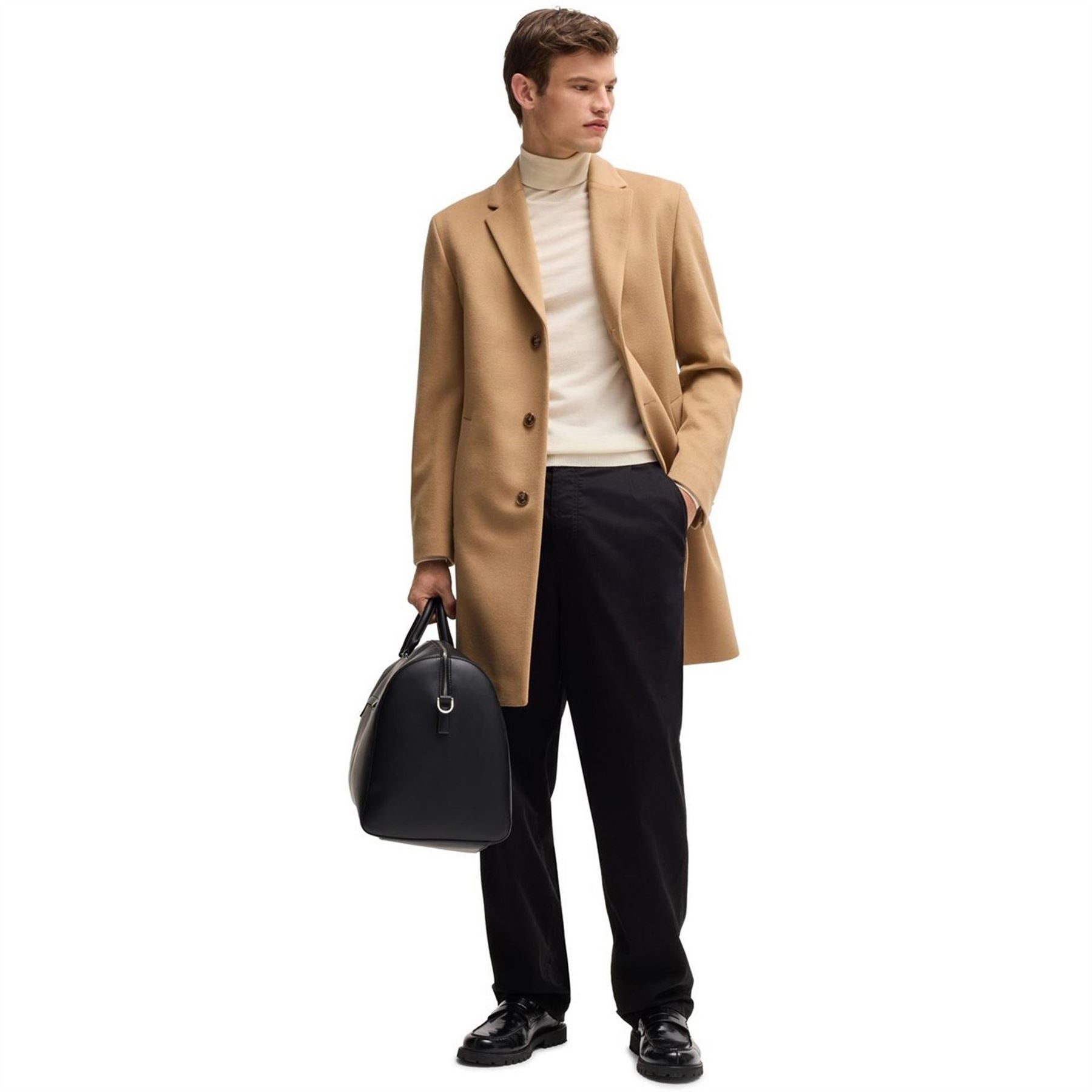 Boss Hyde Regular Fit Coat Jacket