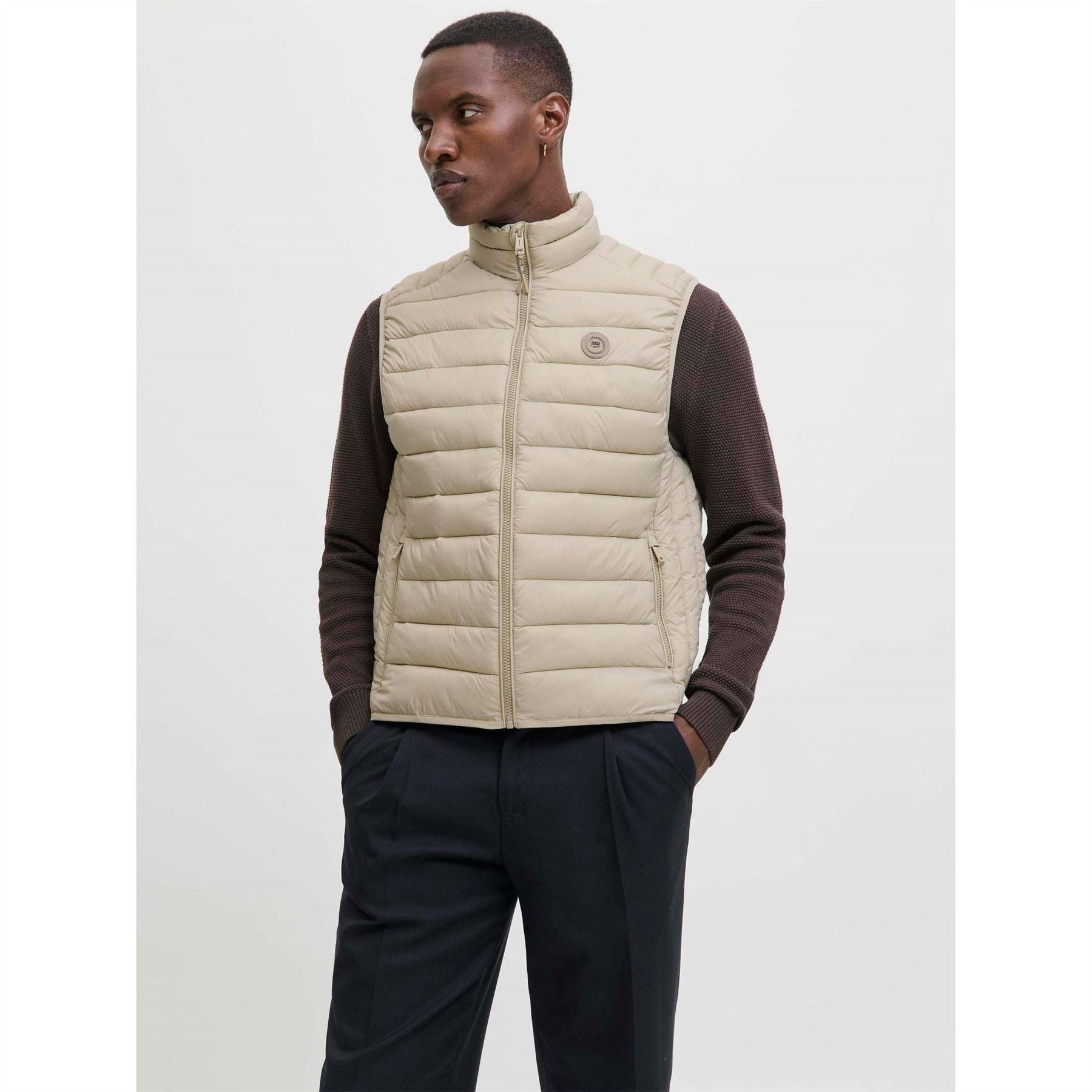 Jack and Jones Mens Bradley Puffer Gilet