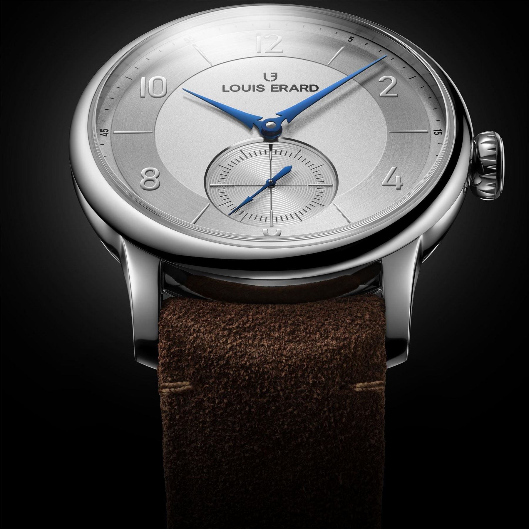 Louis Erard Analogue Leather Strap Watch