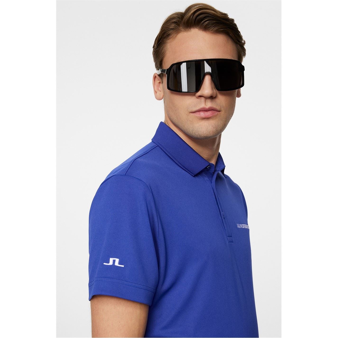 J Lindeberg Golf Bridge Regular Fit Polo Shirt