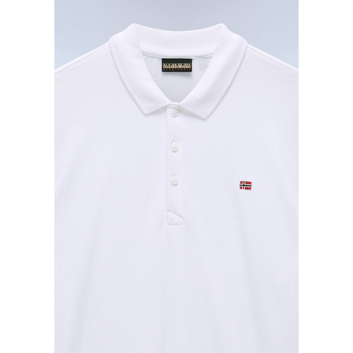 Napapijri Black Regular Fit Solid Polo Shirt