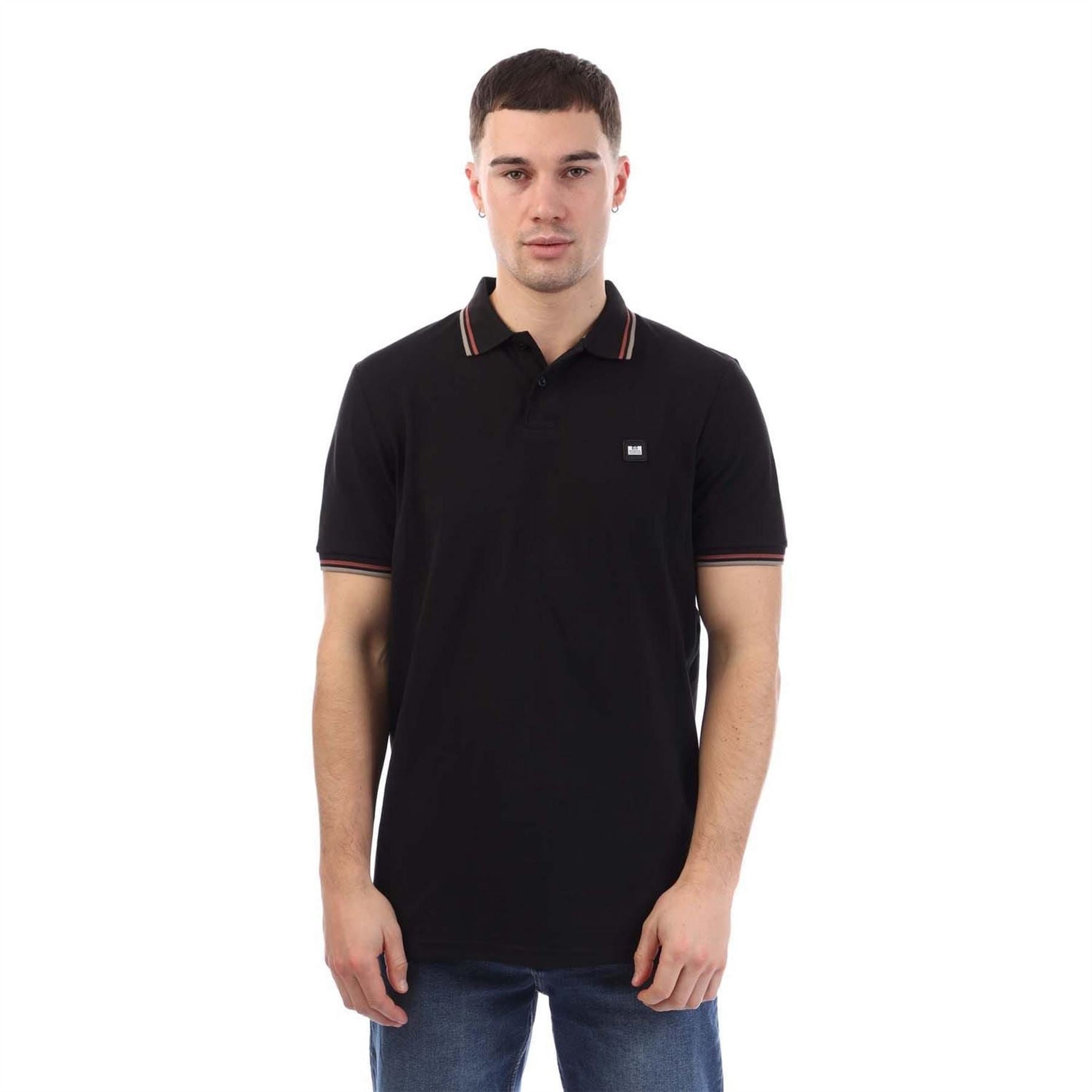 Weekend Offender Vancouver Tipped Polo Shirt