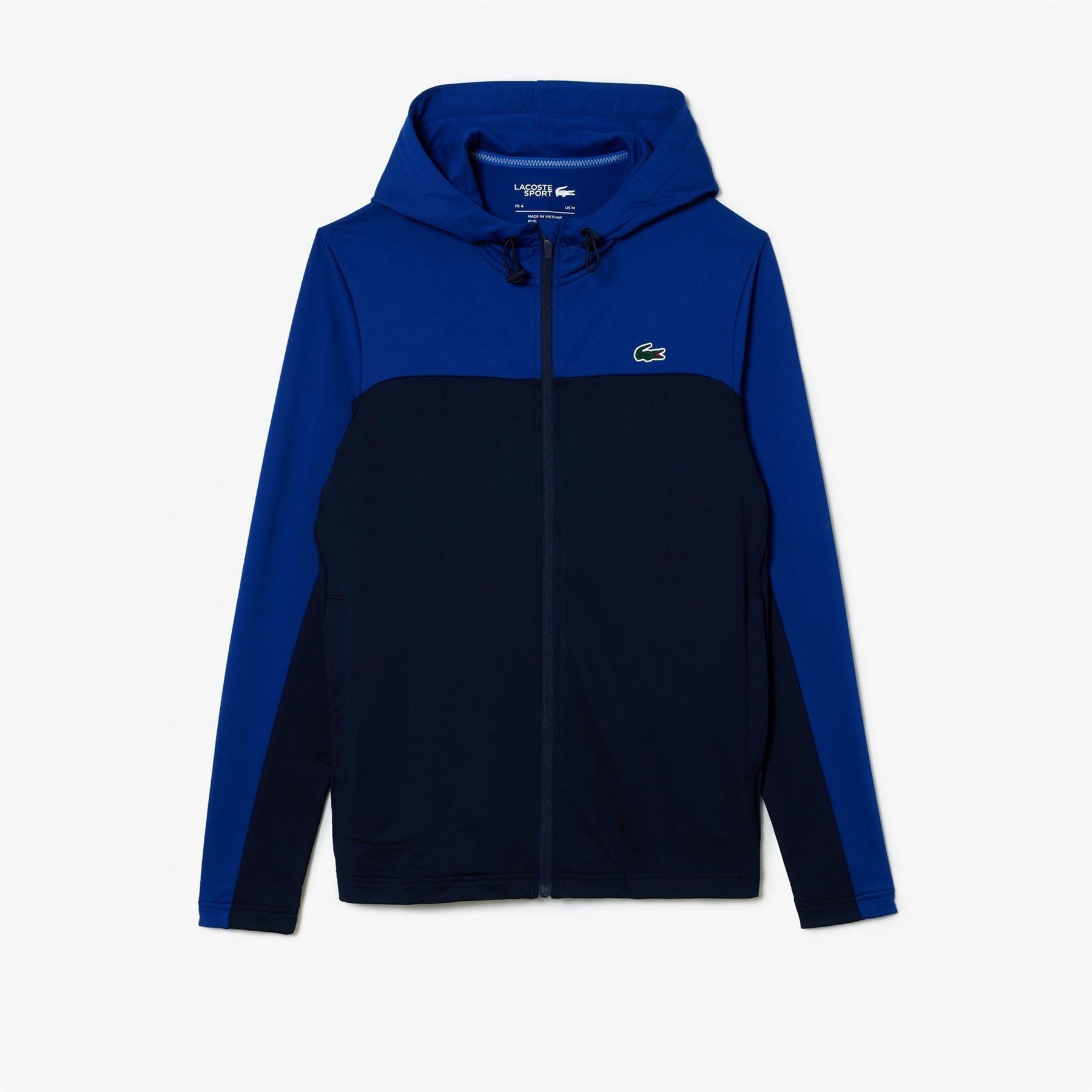 Lacoste Ultra Dry Color Block Hooded Track Jacket