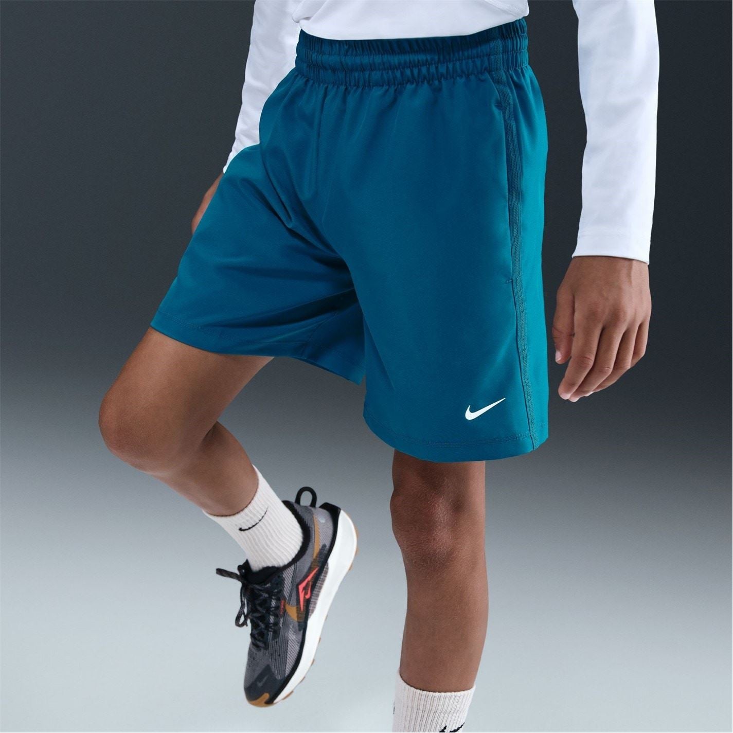 Nike Multi Big Kids (boys) Dri Fit Training Shorts