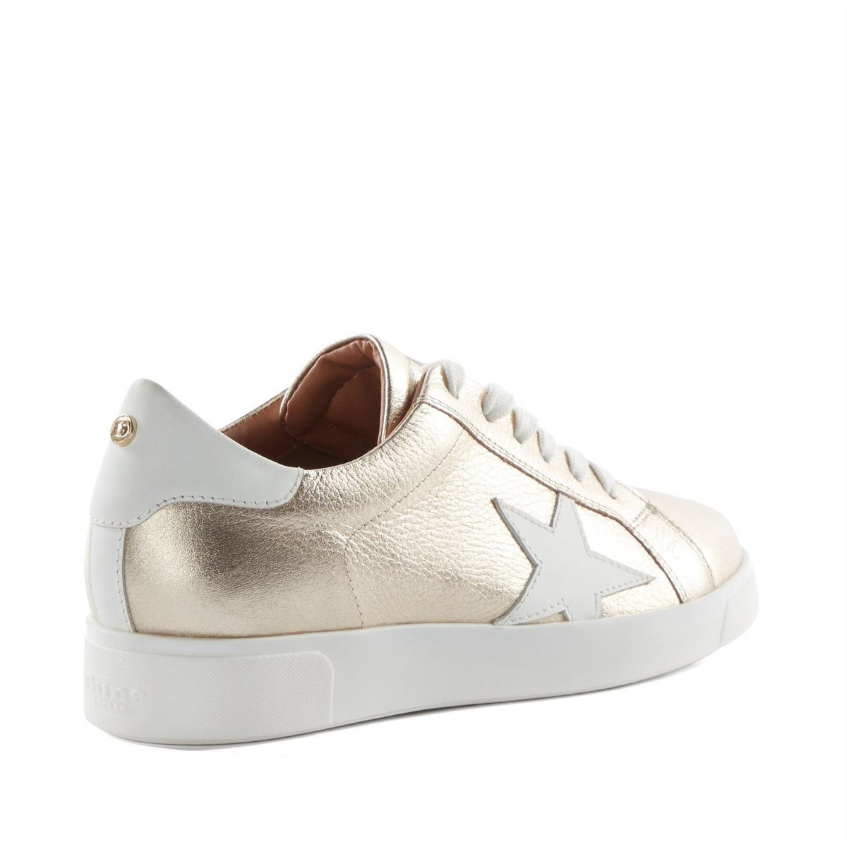 Dune London Lo Edriss LD99 Star Patterned Canvas Low Top Sneakers