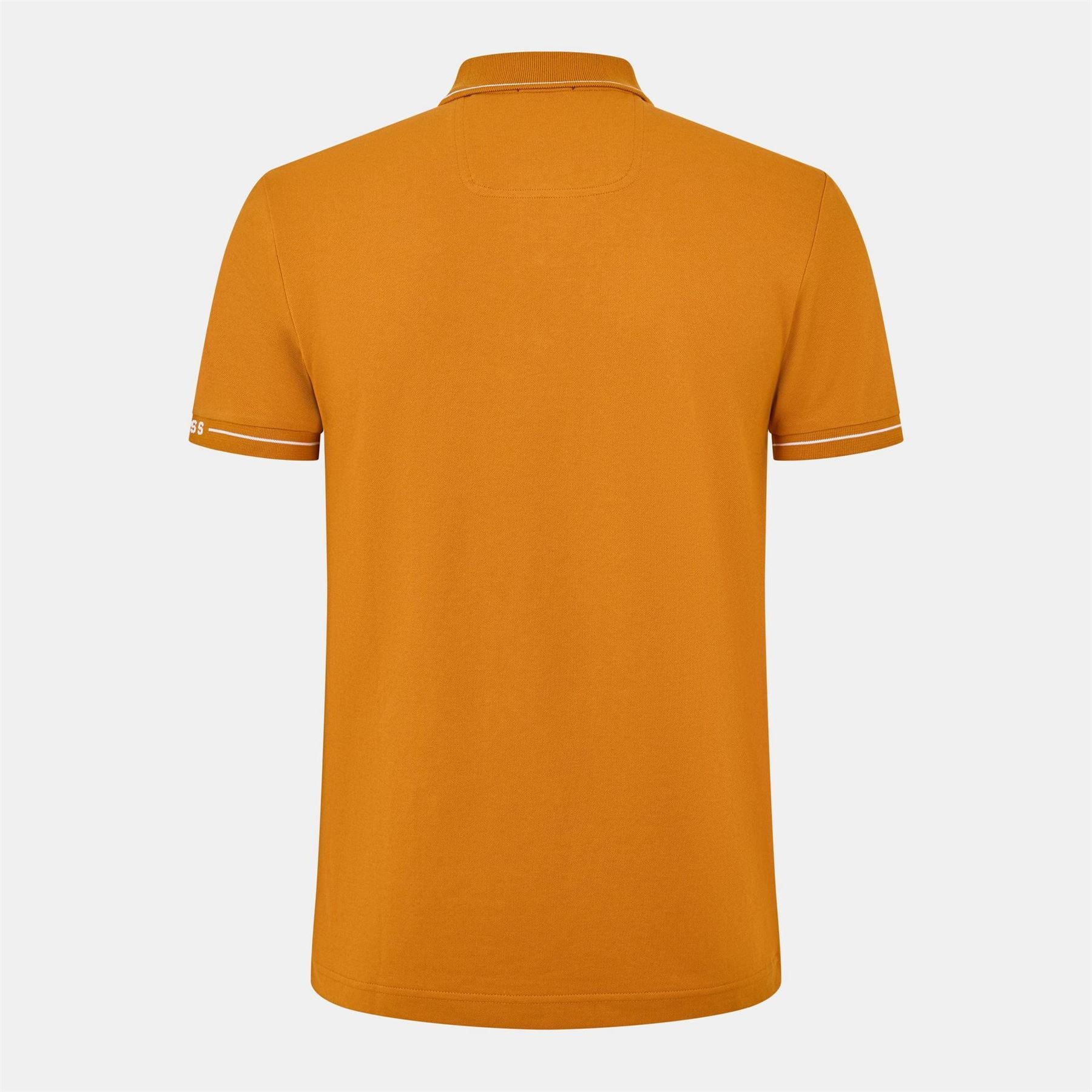 Boss Collared Neck Short Sleeve Regular Fit Shirt