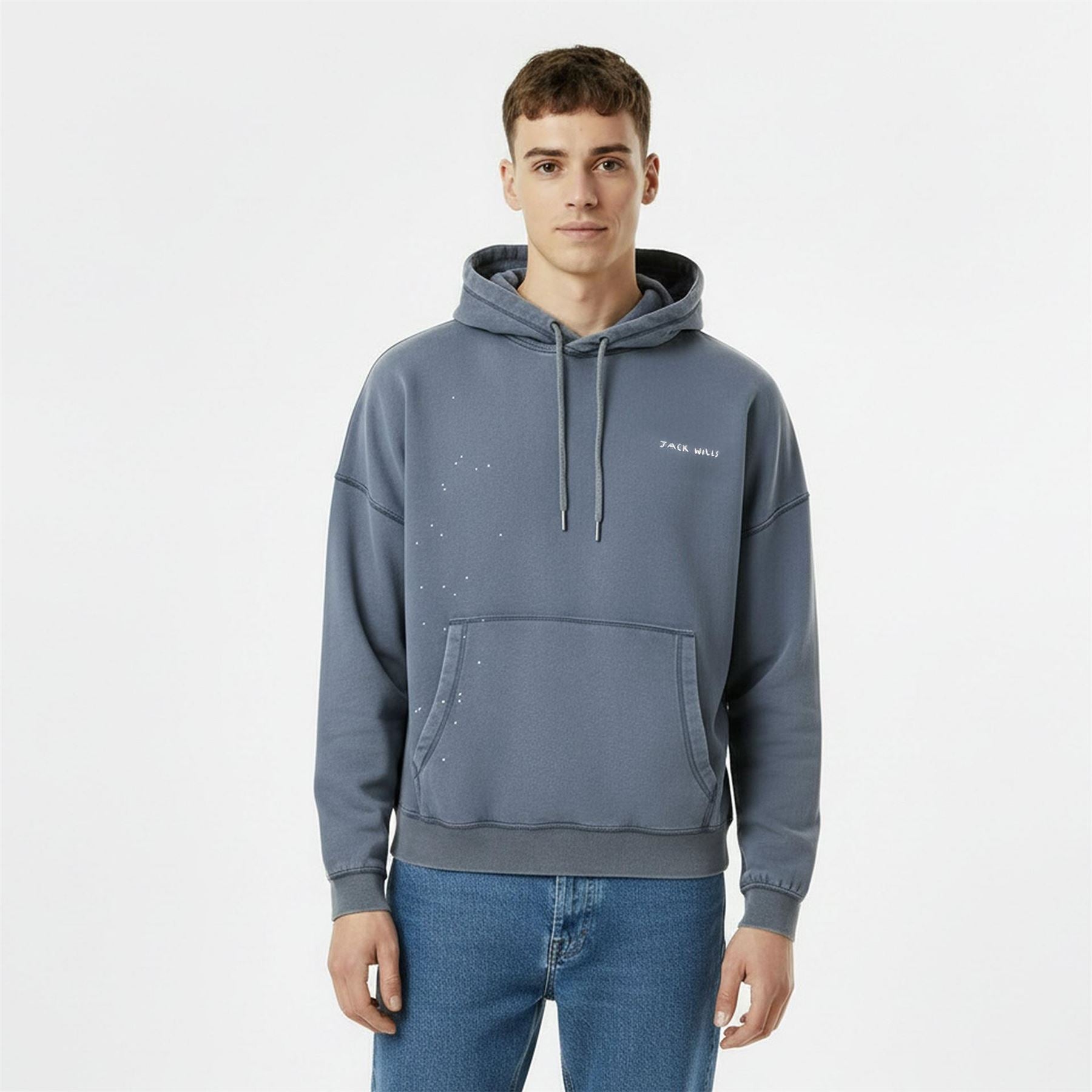 Jack Wills Micro Logo Popover Hoodie