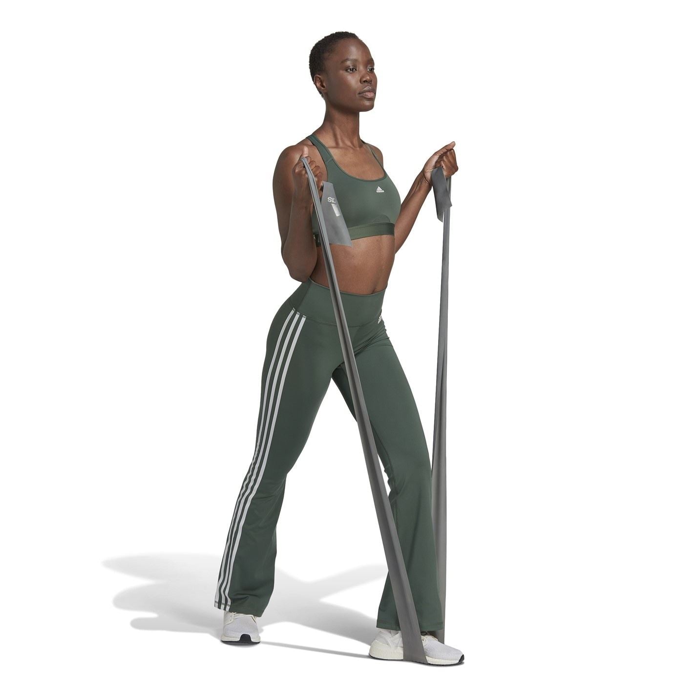 adidas Womens Powerreact Training Medium Support Sports Bra