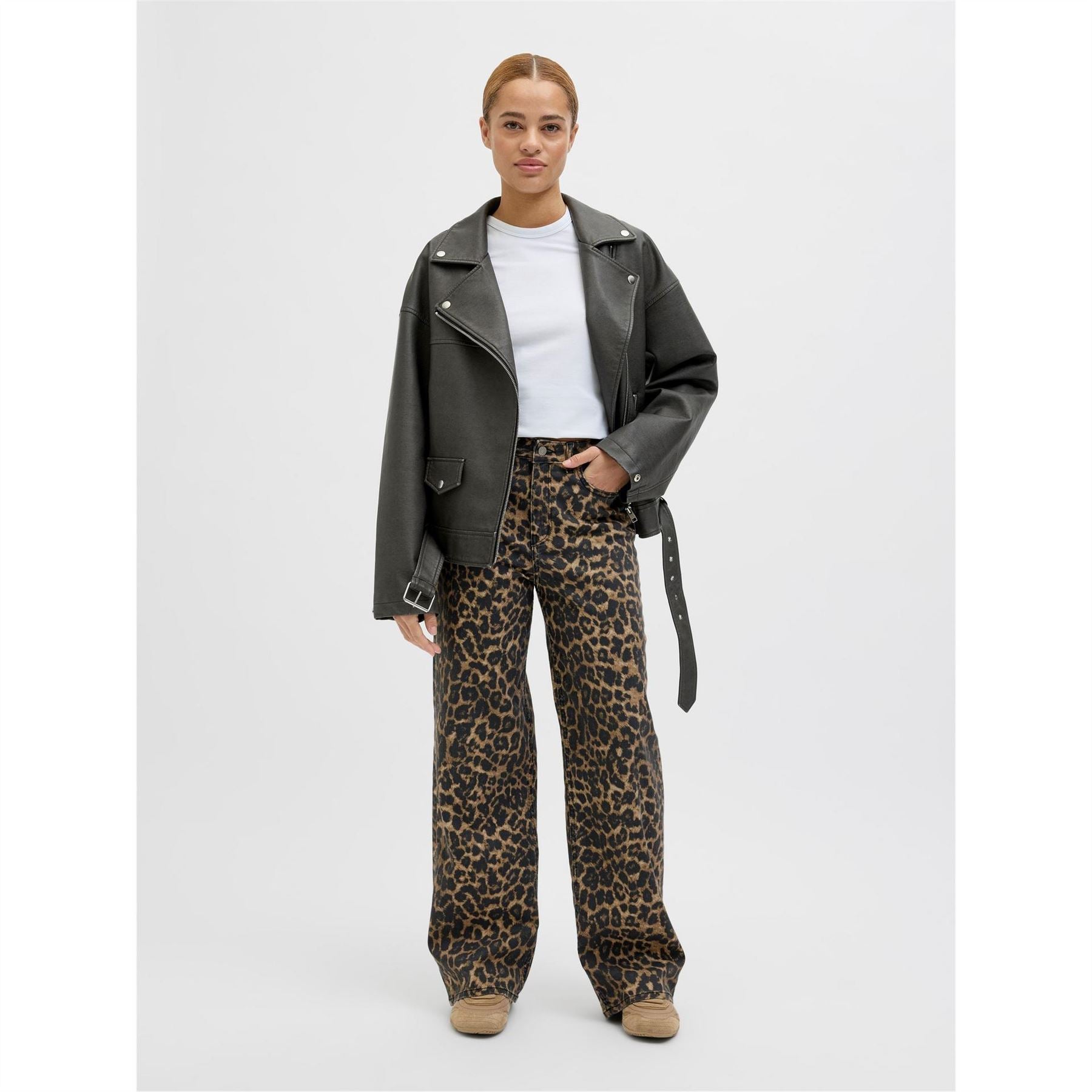 JJXX Tokyo Wide Leg Relaxed Fit Jeans