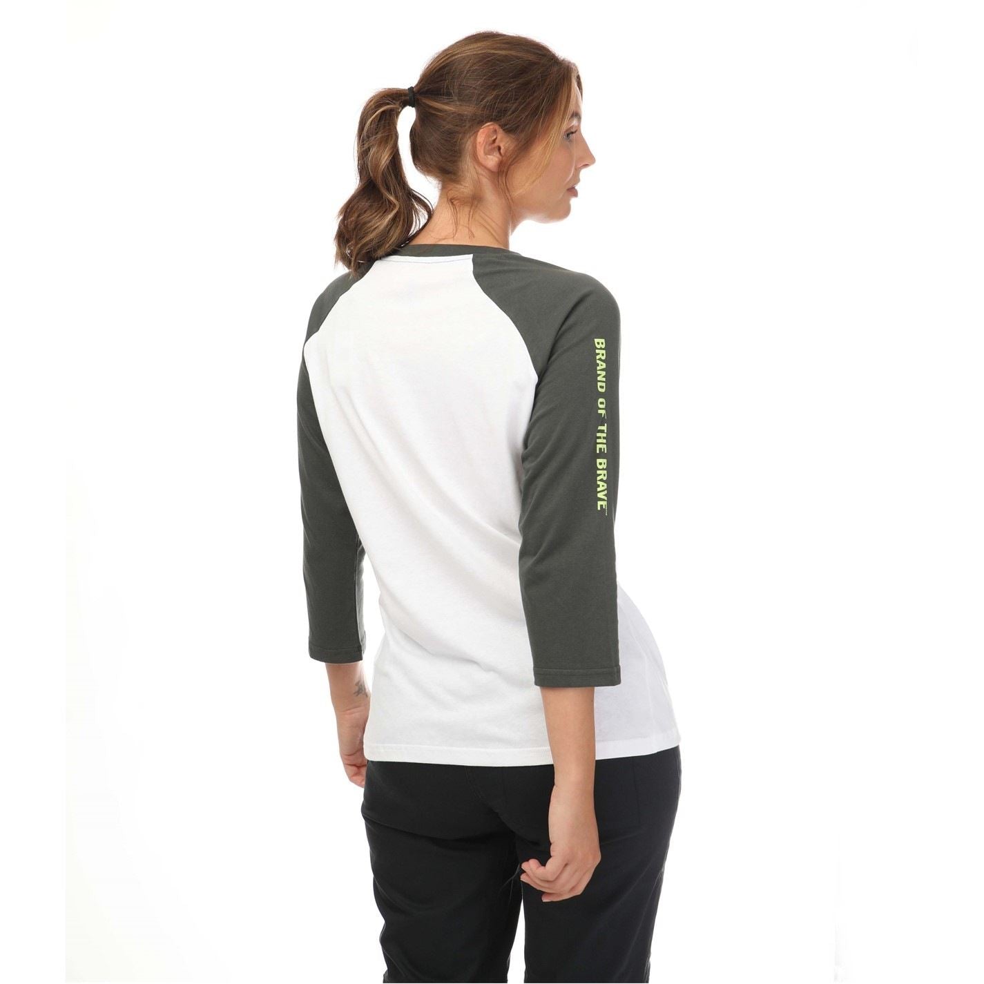 Five Ten Womens Ten Graphic Three Quartersleeve Long Sleeve Top