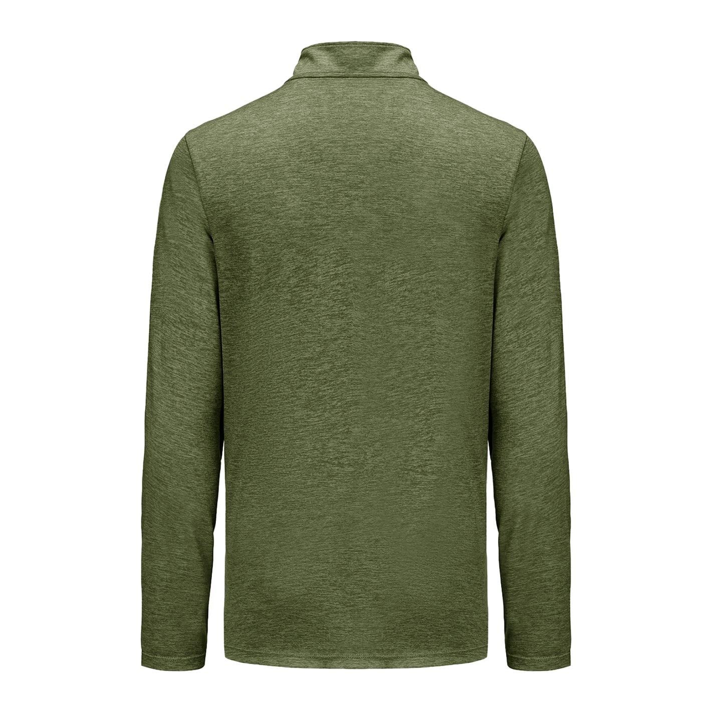 Everlast Flex Regular Fit Zip Neck Long Sleeve Athletic Top