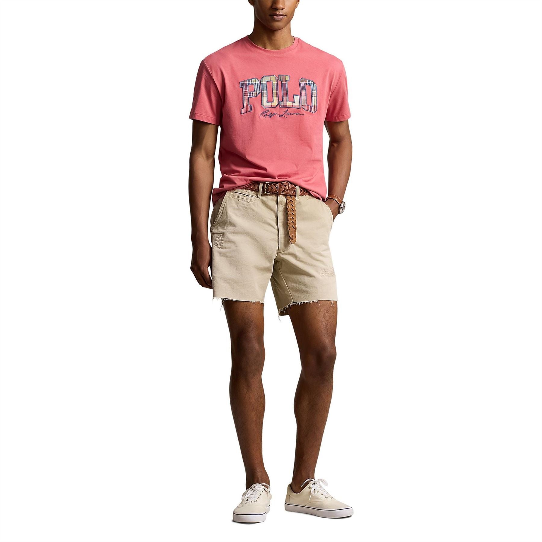 Polo Ralph Lauren Regular Fit Crew Neck Arch Lettering Shirt