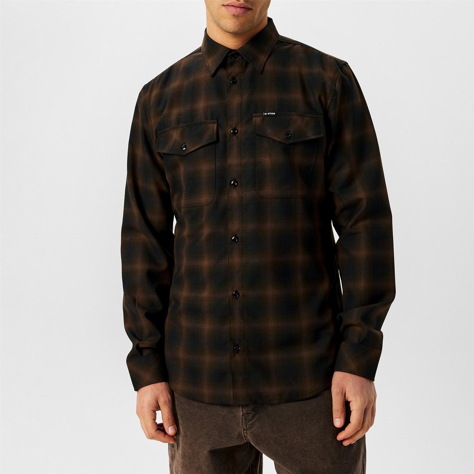 G Star Marine Slim Long Sleeve Shirt