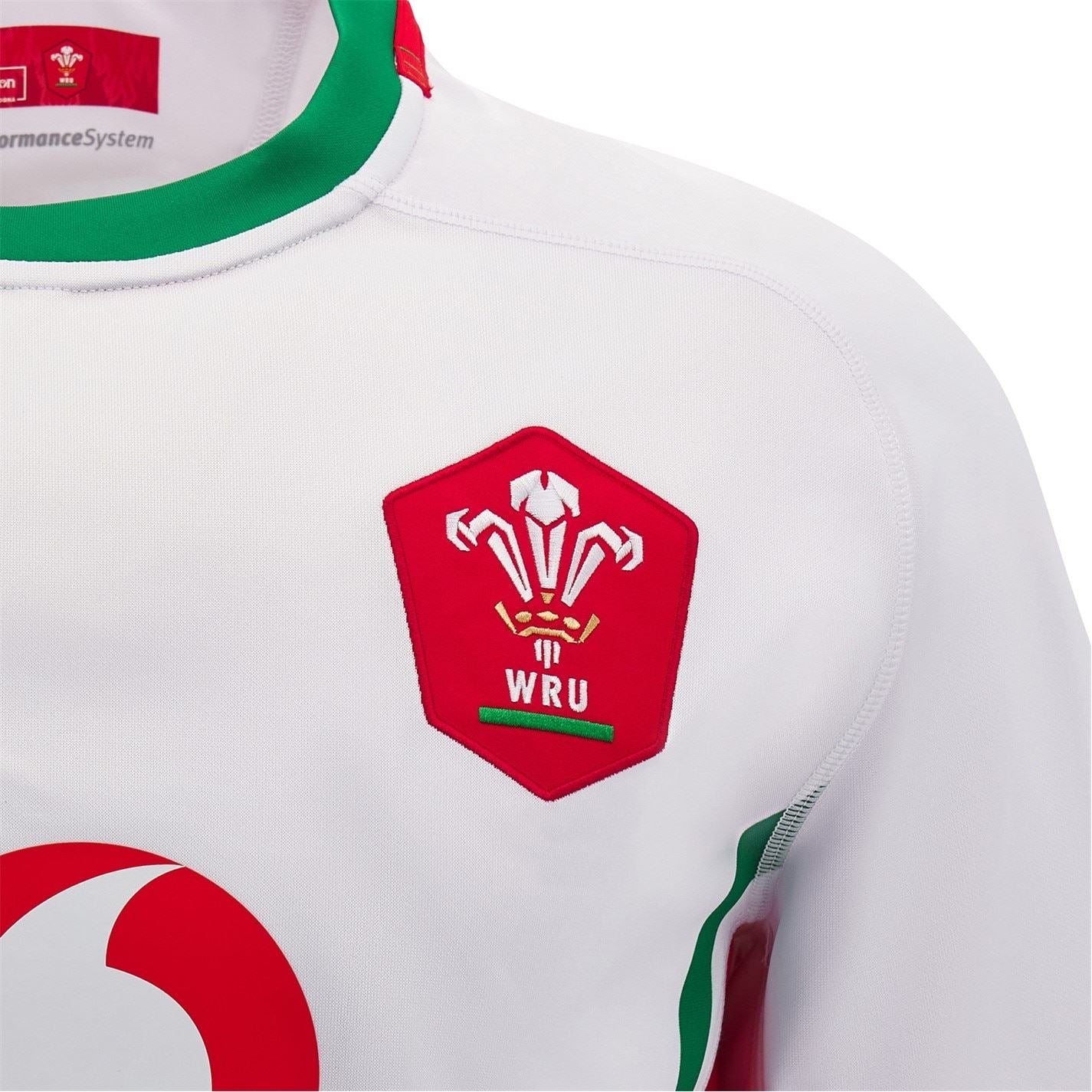 Macron Wales Rugby Away Shirt 2024 Juniors