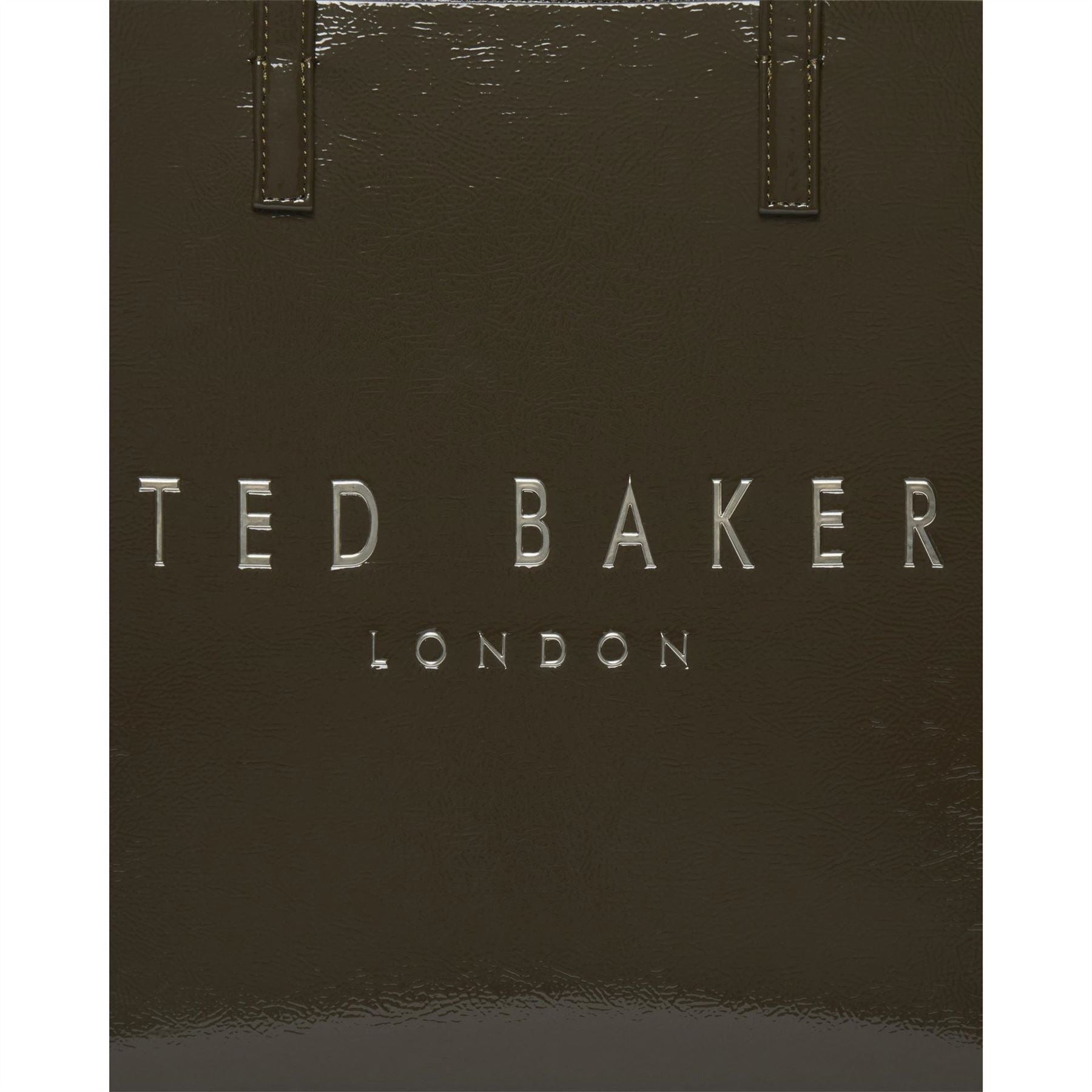 Ted Baker Crinkle Icon Leather Tote Bag