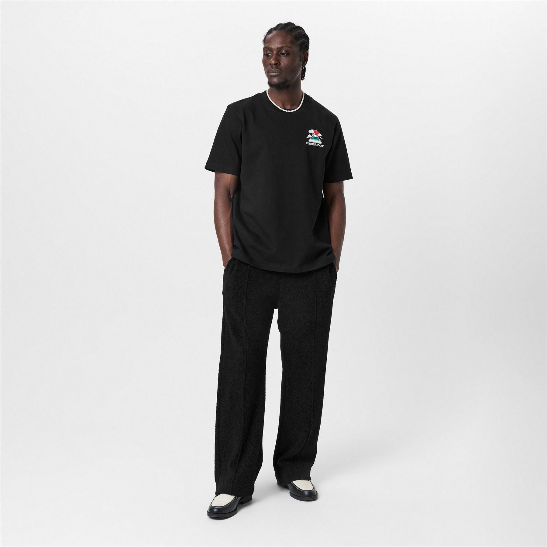 Casablanca Open Hem Woven Joggers
