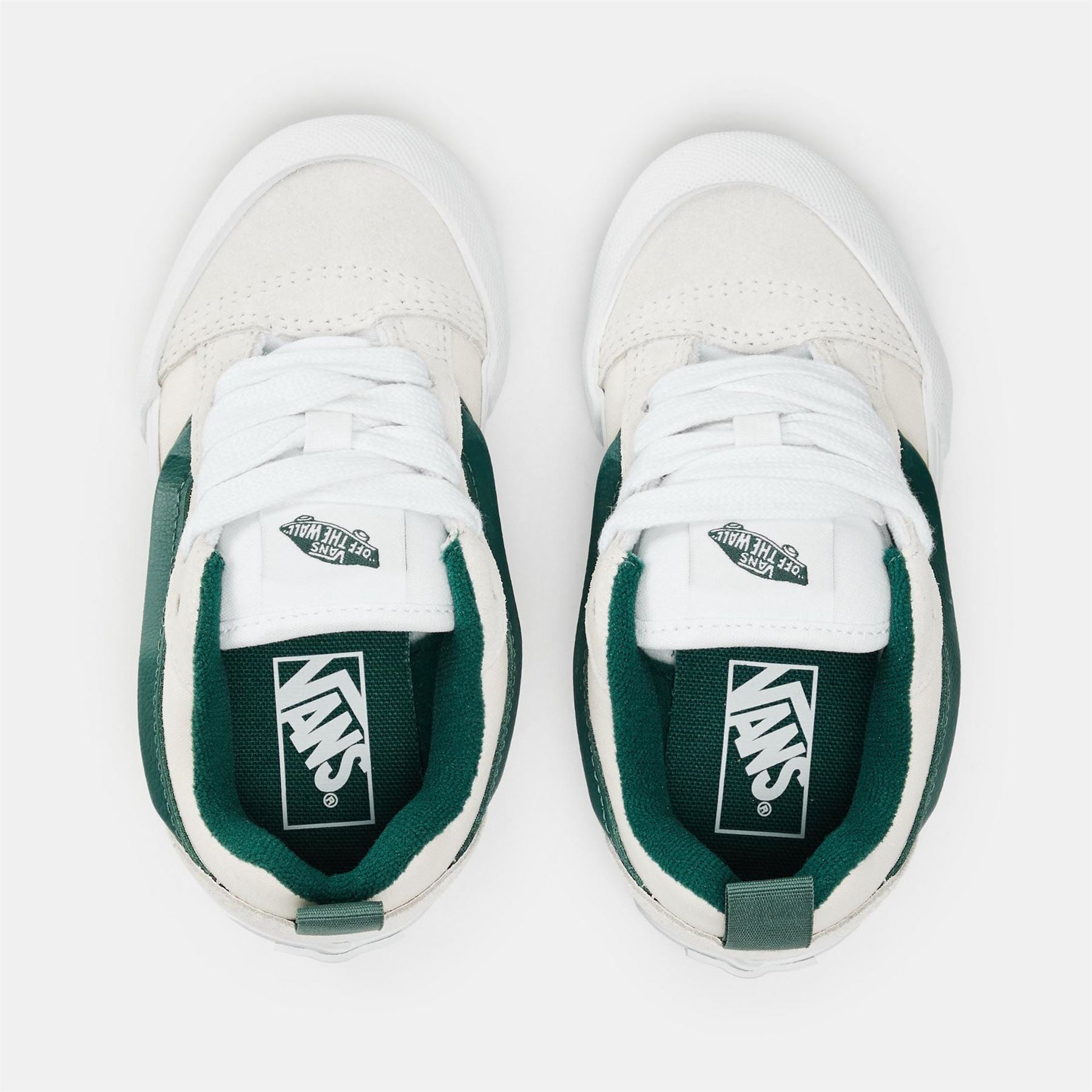 Vans Kids Knu Skool Retro Sport Green Marshma Canvasas Trainers
