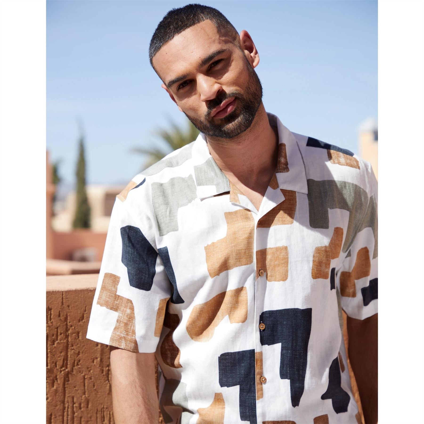Threadbare Relaxed Fit Short Sleeve Shirt