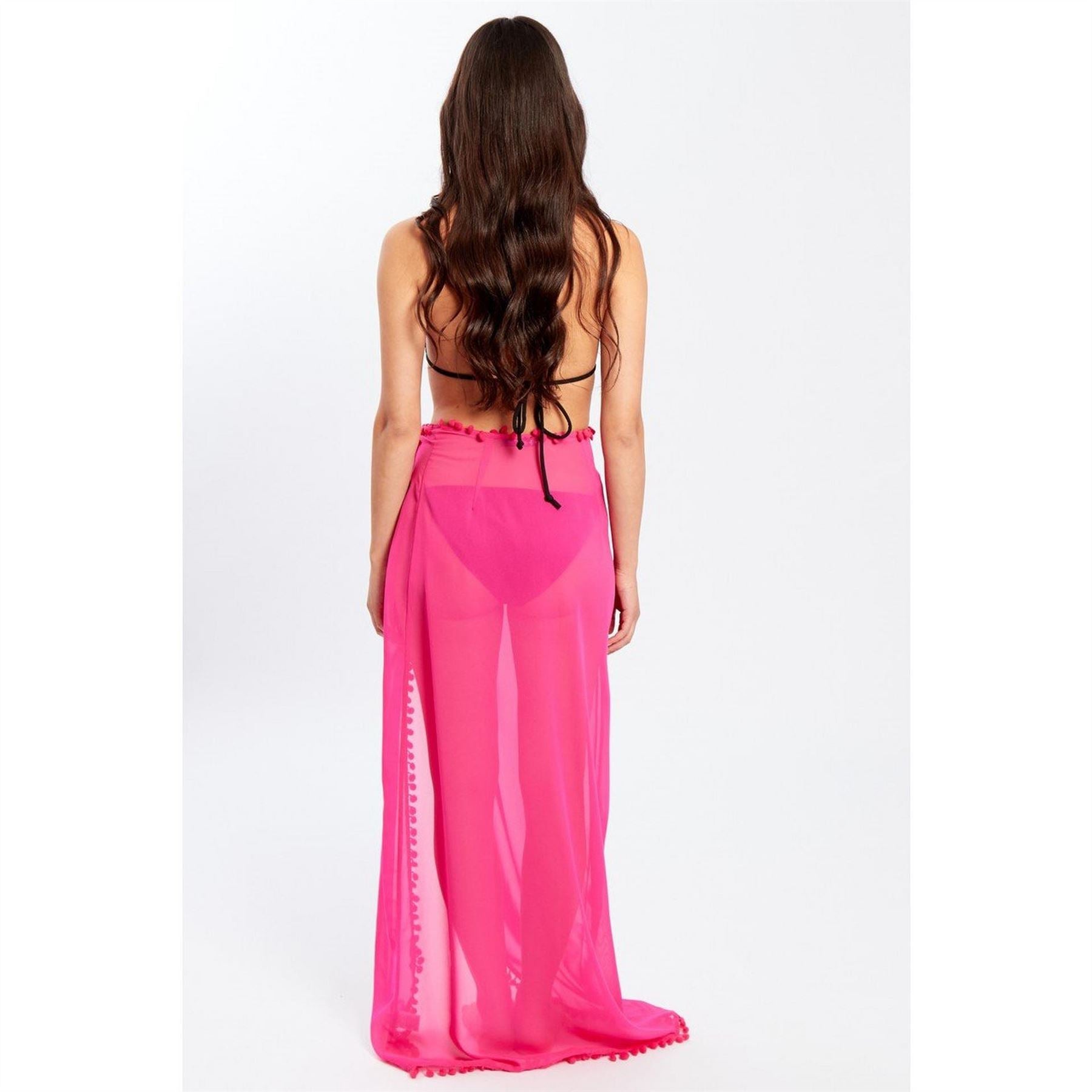 Influence Georgete Maxi Sarong Skirt