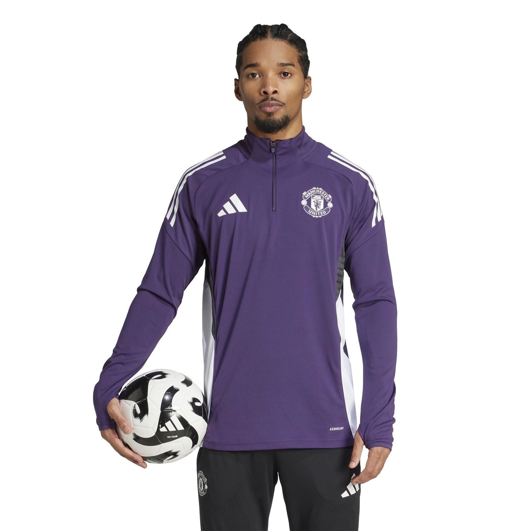 adidas Mens Manchester United Training Top 2025 2026