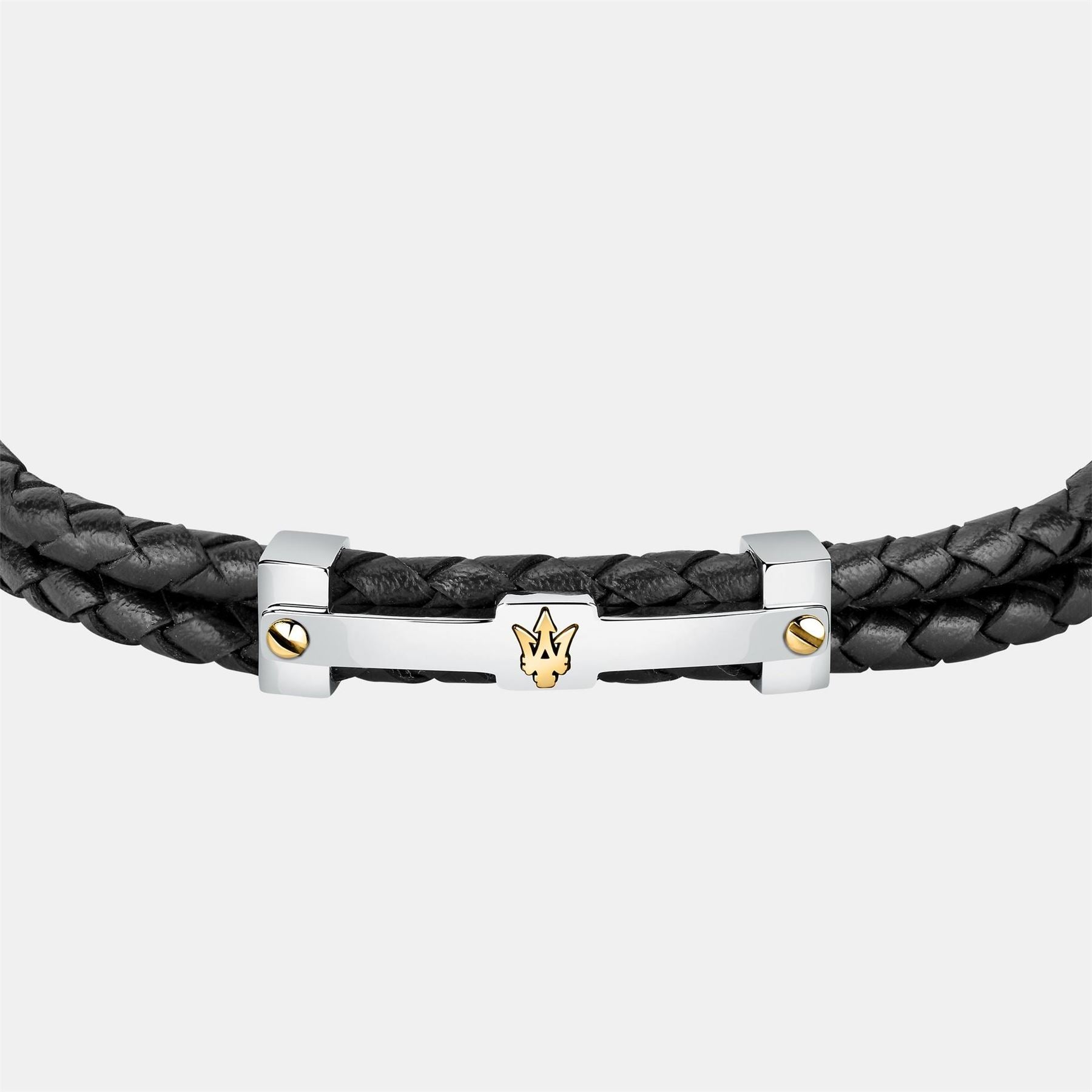 Maserati Jewellery Maserati Leather Bracelet