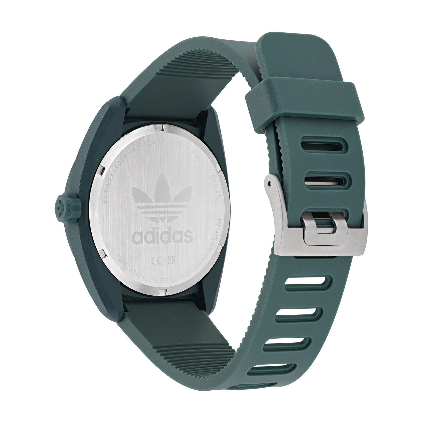 adidas Originals Sn62 Rubber Strap Fashion Analogue Watch