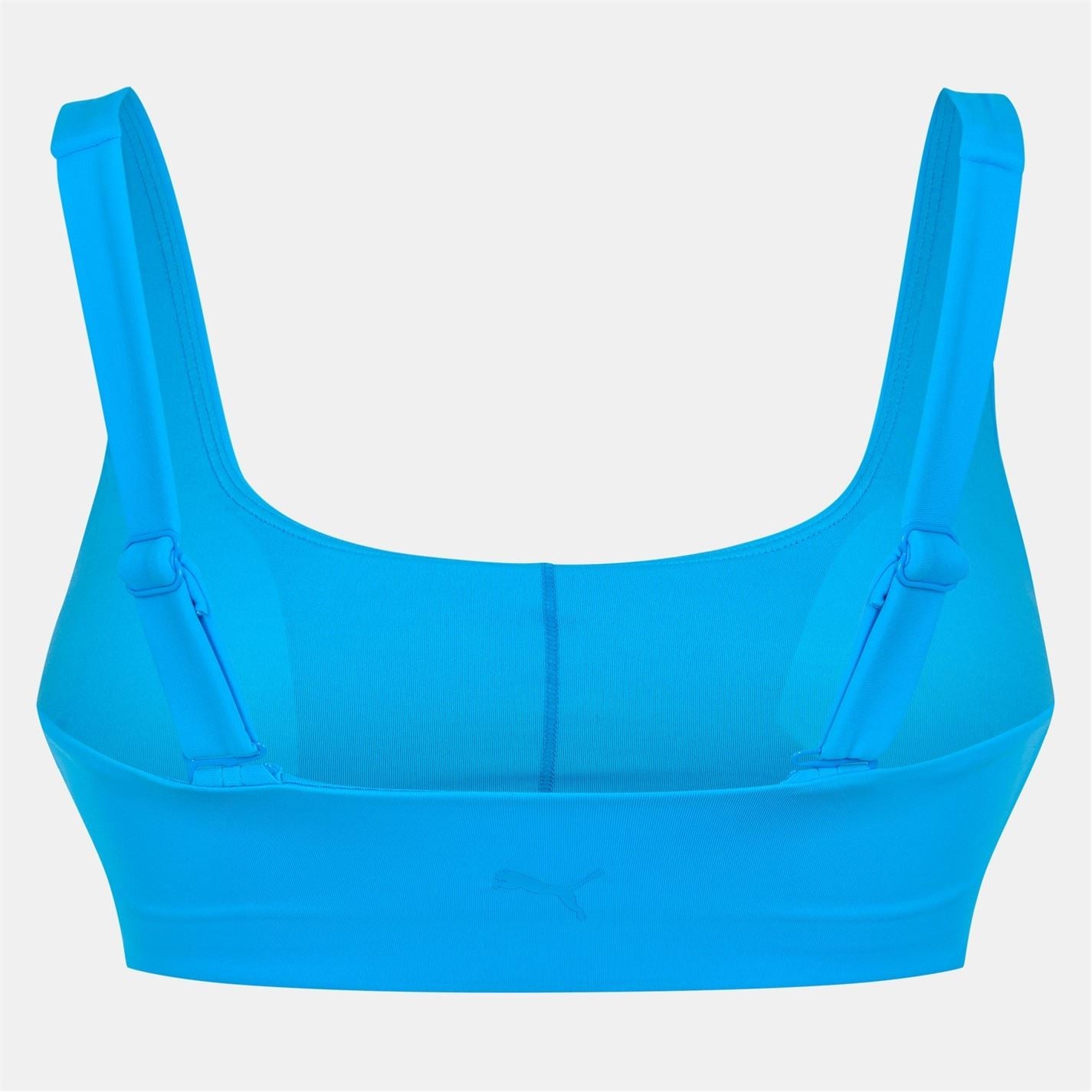 Puma Womens Swimwear Scoop Neck Top Swimsuit