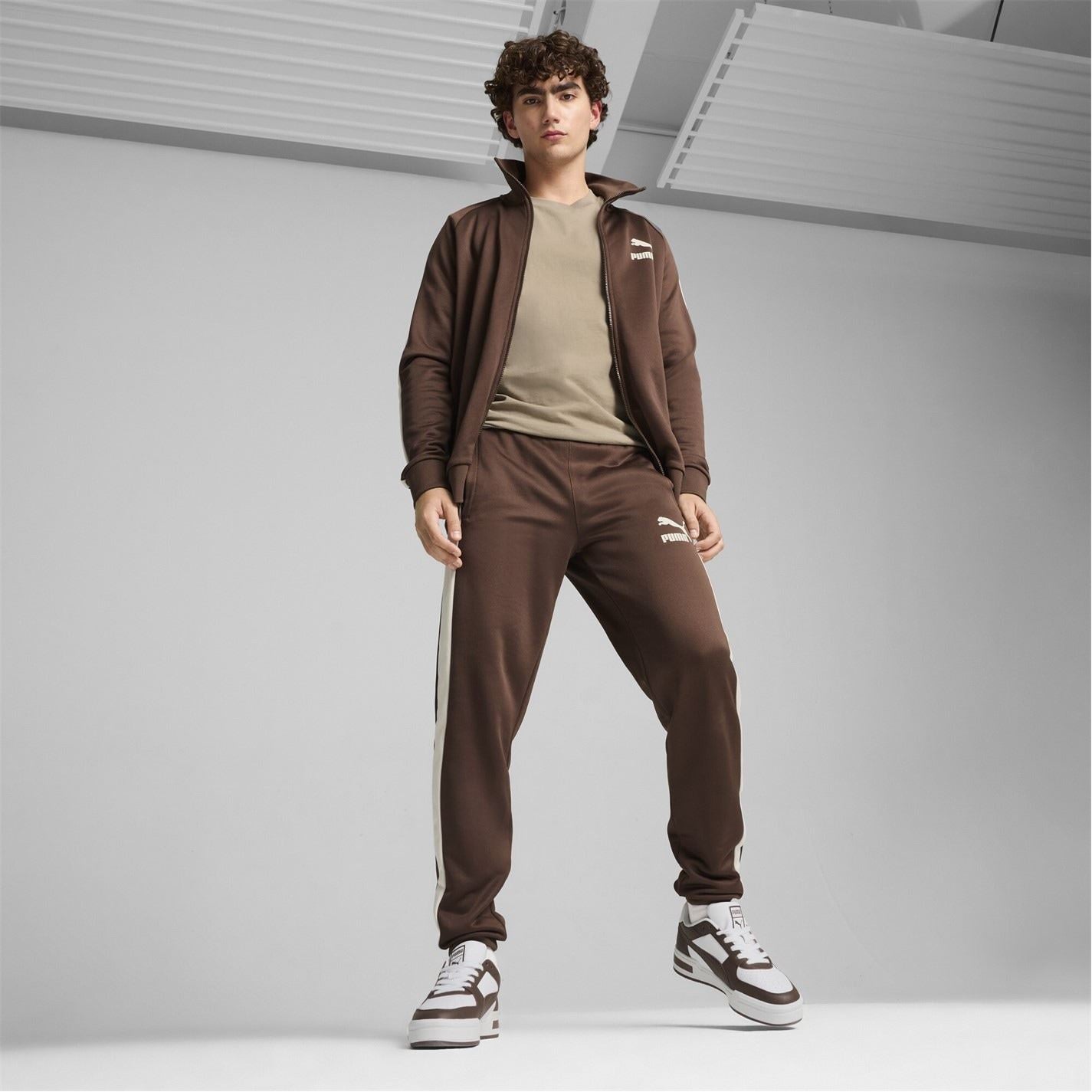 Puma Mens T7 Iconic Track Jacket (s) Pt Jogger