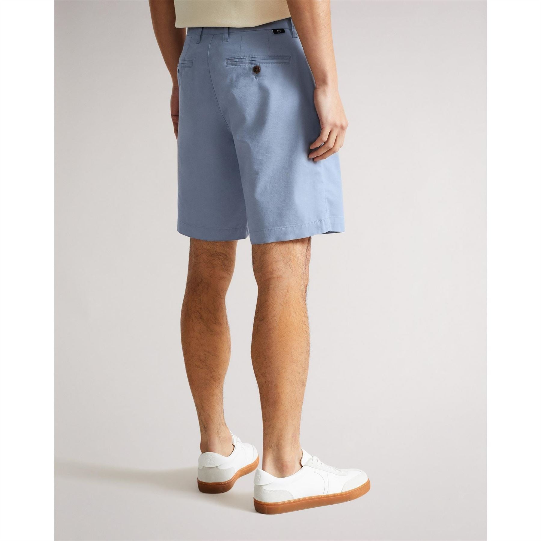 Ted Baker Solid Patterned Chino Shorts