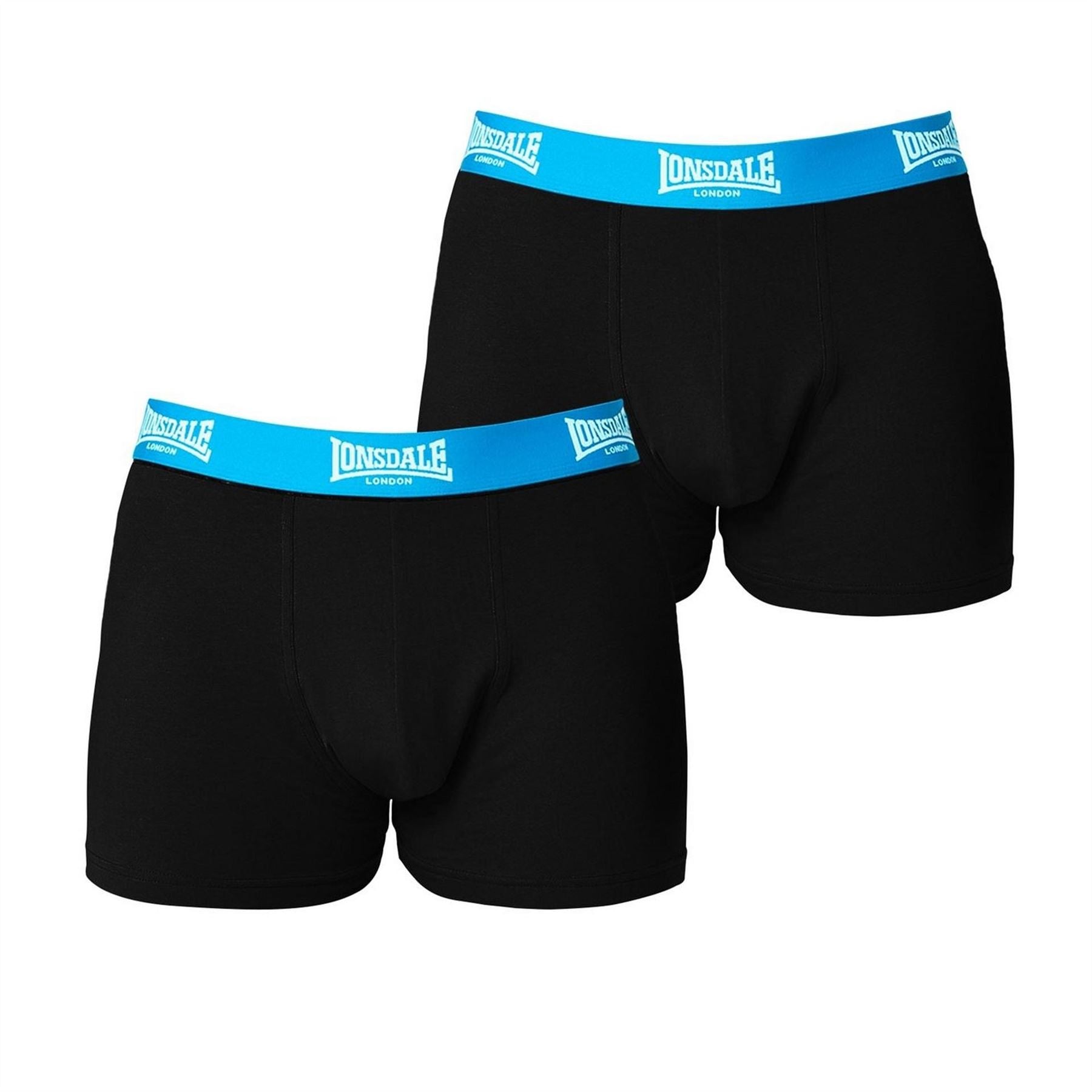 Lonsdale Mens 2 Pack Trunk