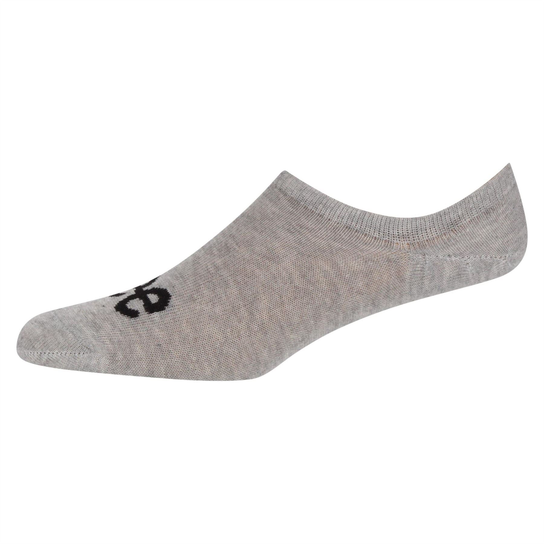 Lee Unisex 3 Pack Invisible Trainer Socks
