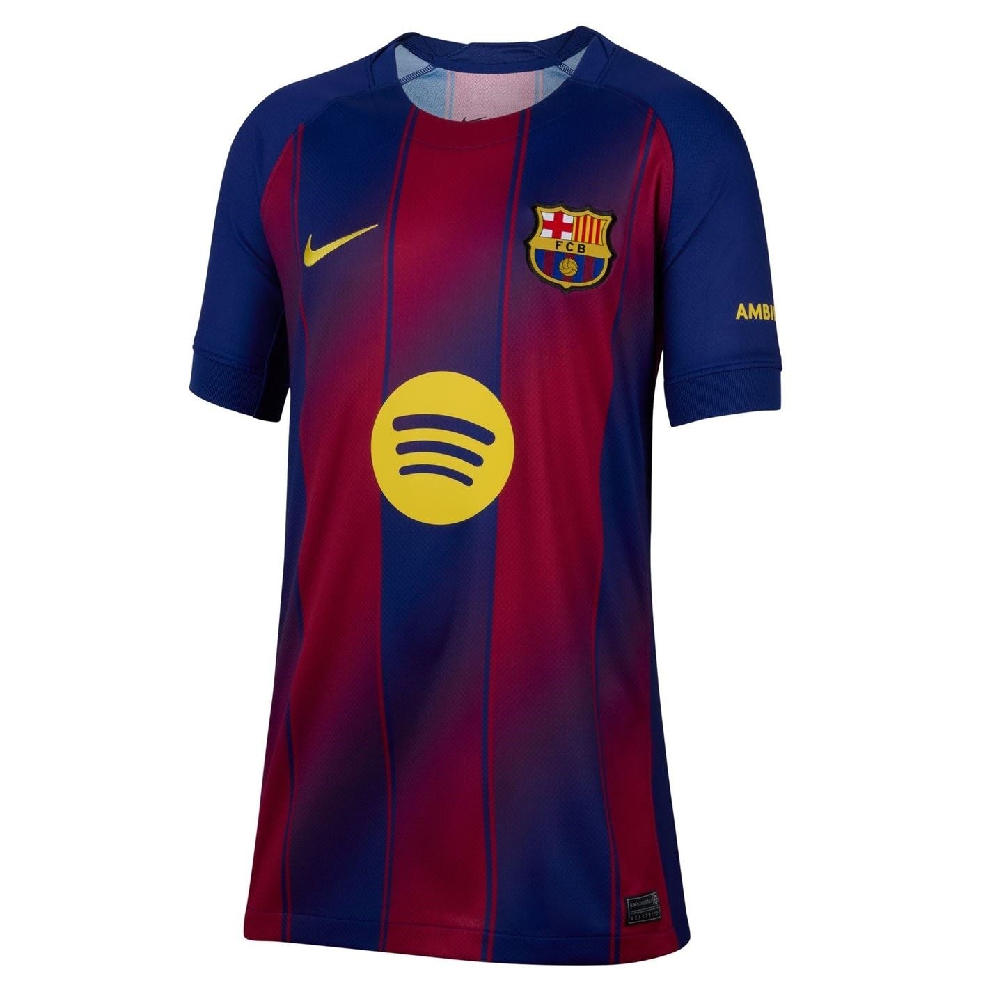 Nike Barcelona Home Shirt 2025 2026 Juniors