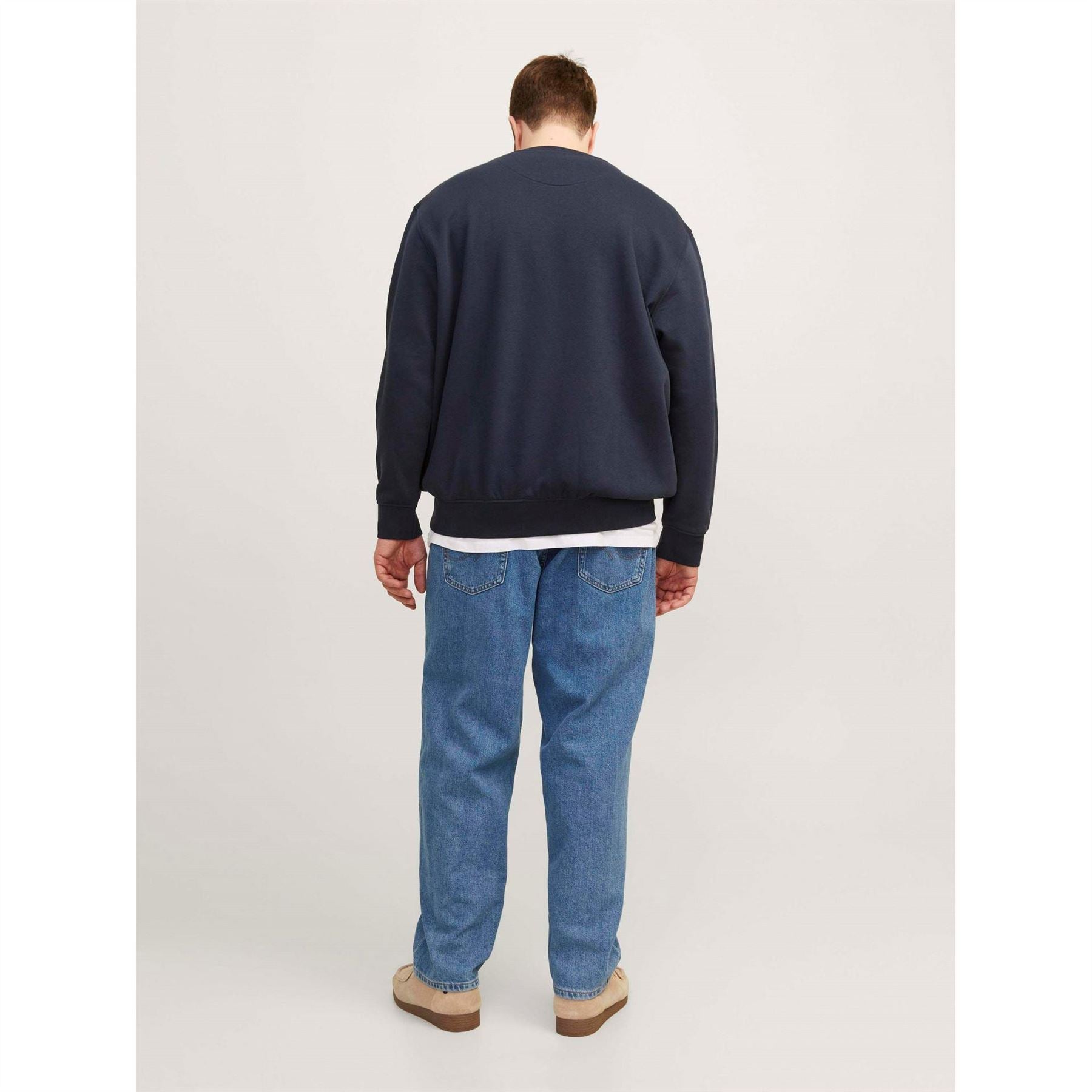 Jack and Jones Chris Plus Size Wide Leg Jeans