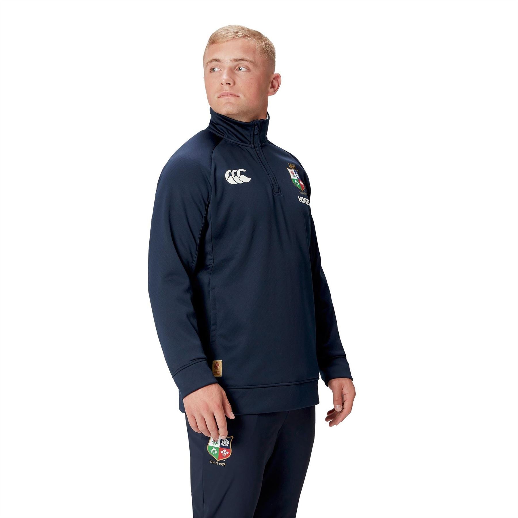 Canterbury British And Irish Lions 2024 Quarter Zip Fleece Adults