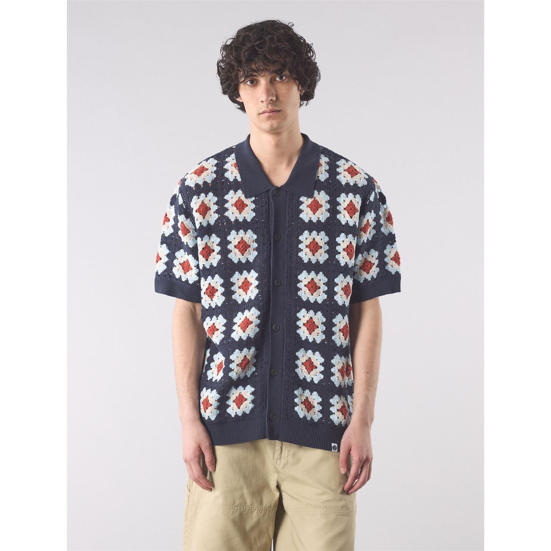 Pretty Green Timperley Short Sleeve Patterned Shirt