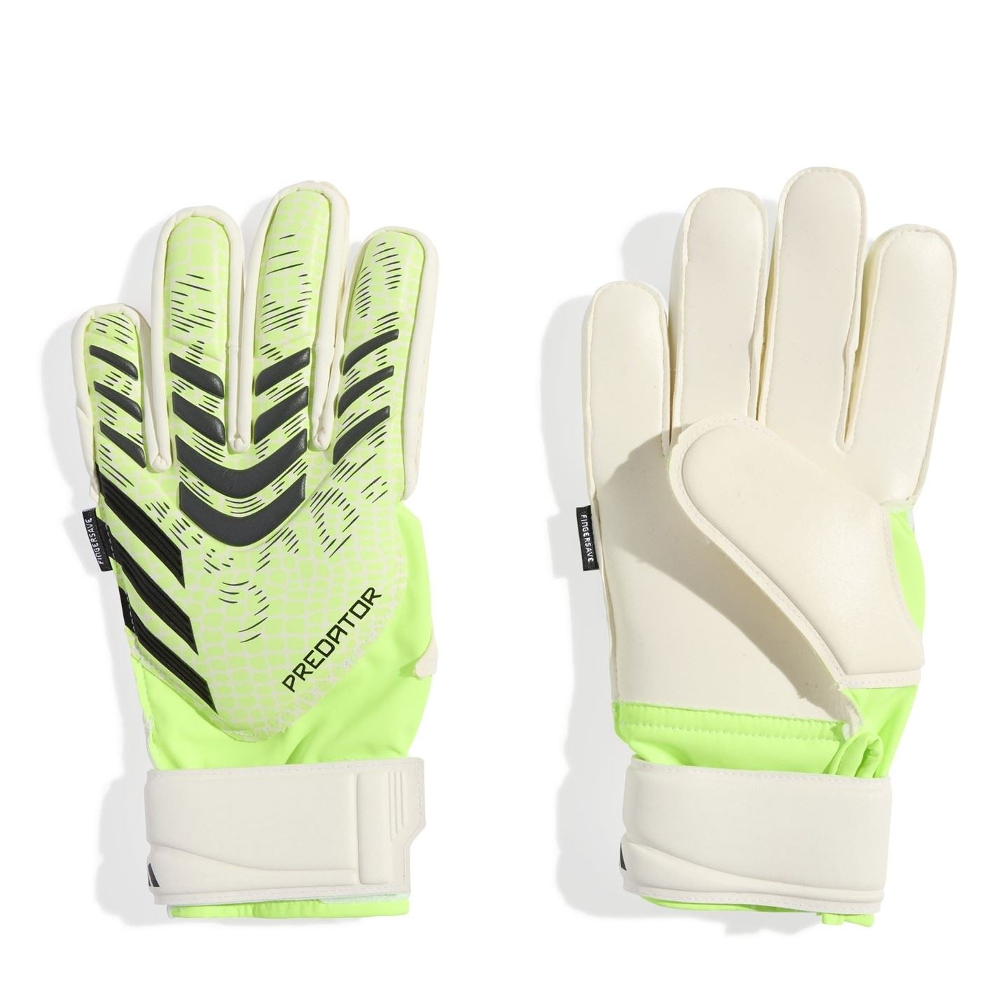 adidas Predator Match Fingersave Goalkeeper Gloves Juniors