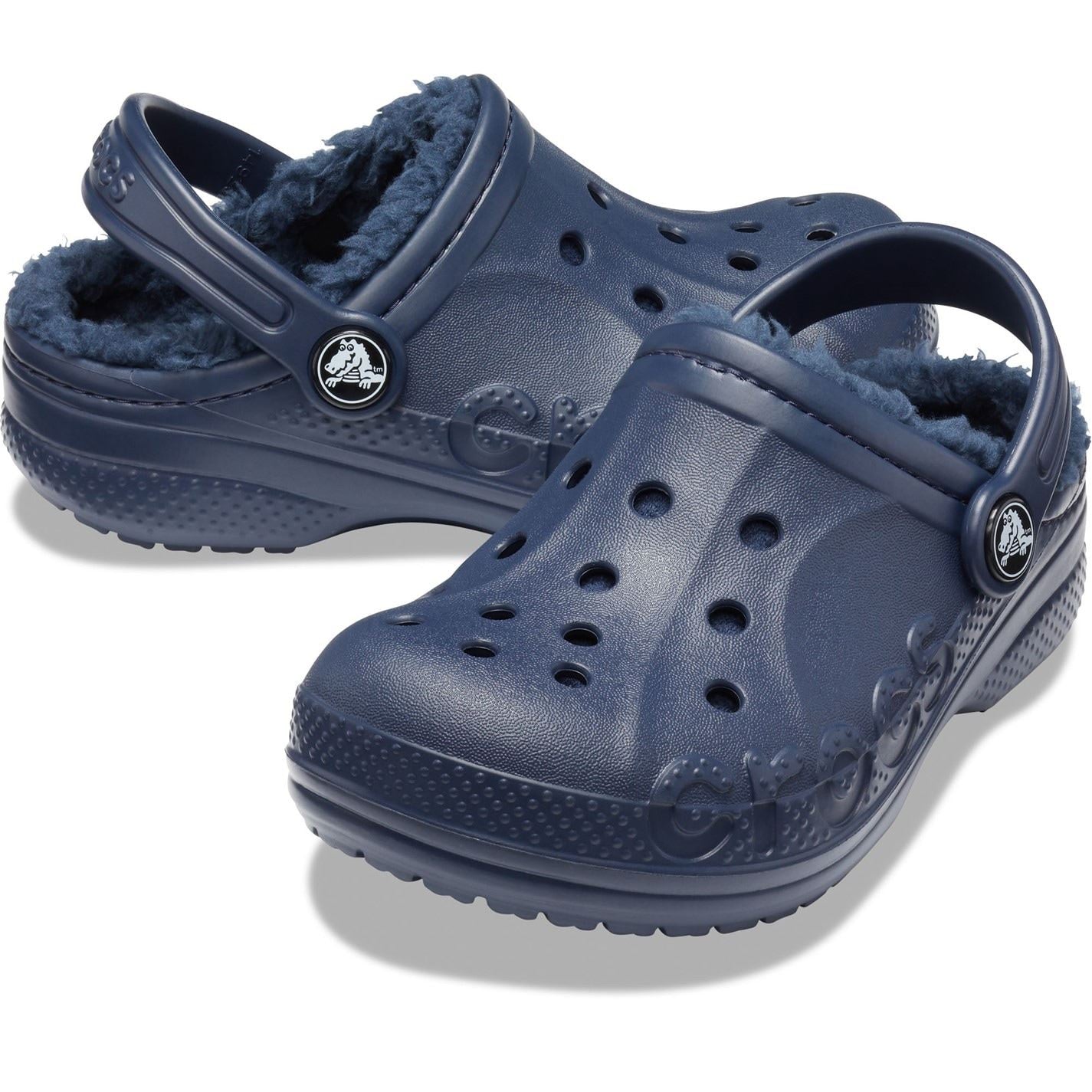 Crocs Baya Lined Closed Toe Clogs for Children