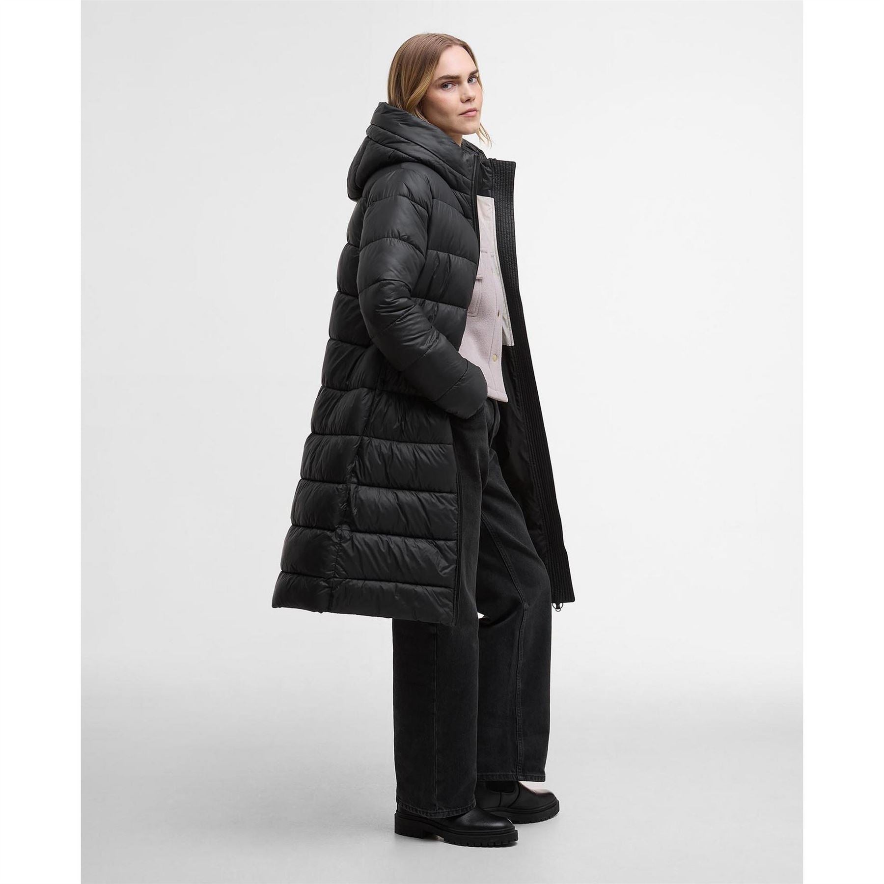 Barbour International Longline Puffer Jacket