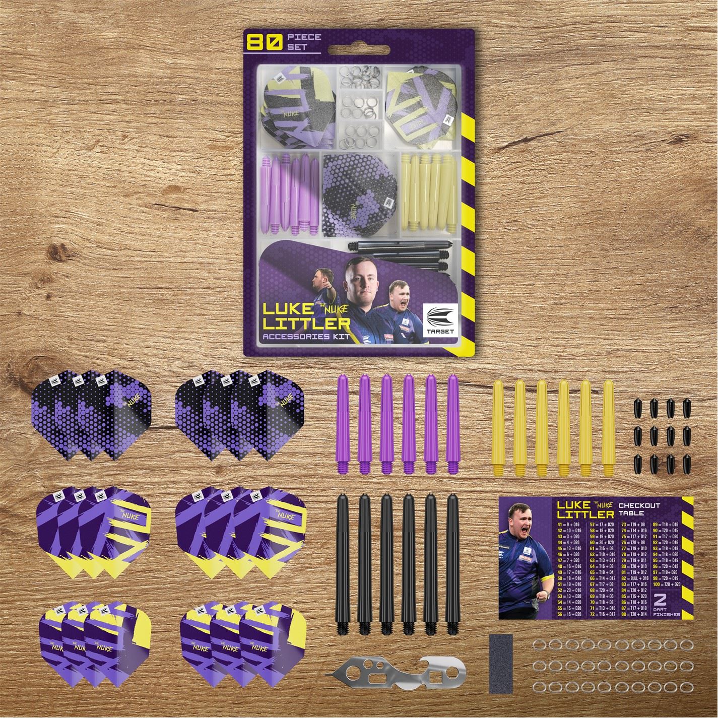 Target Darts Luke Littler Dart Accessories Kit