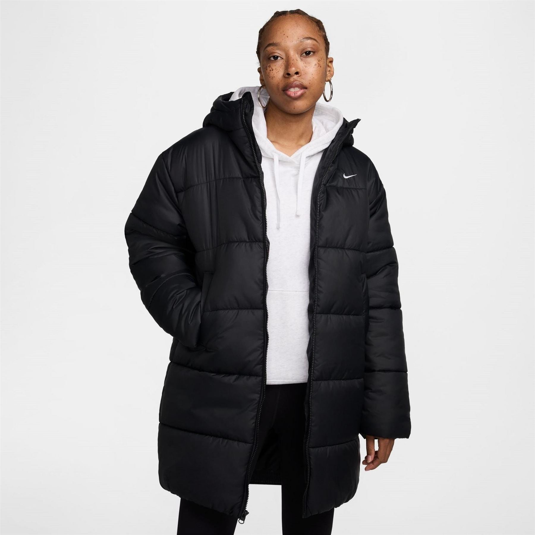 Nike Womens Sportswear Classic Puffer Therma Fit Loose Parka