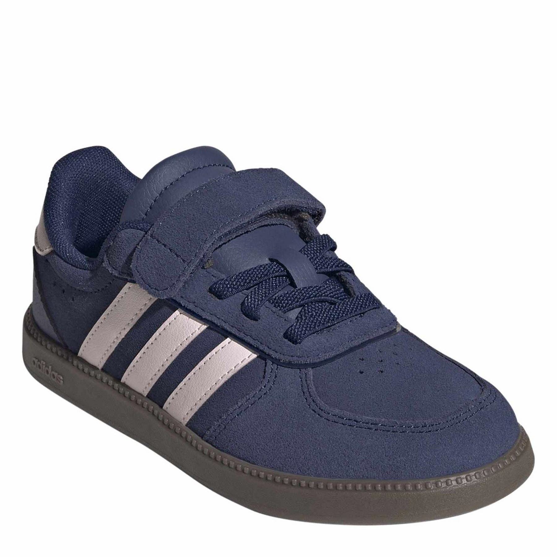 adidas Suede Low Top Sneakers with Three Stripes